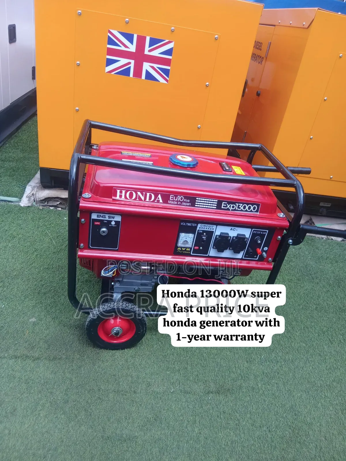 Honda 10kVA High-Performance Generator at Affordable Price With 10kva