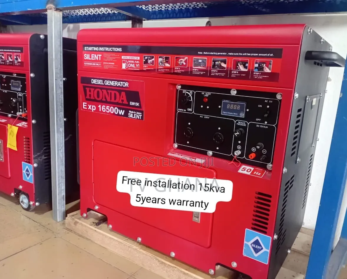 Honda 15kVA Generator – Powerful, Reliable and Efficient15kva