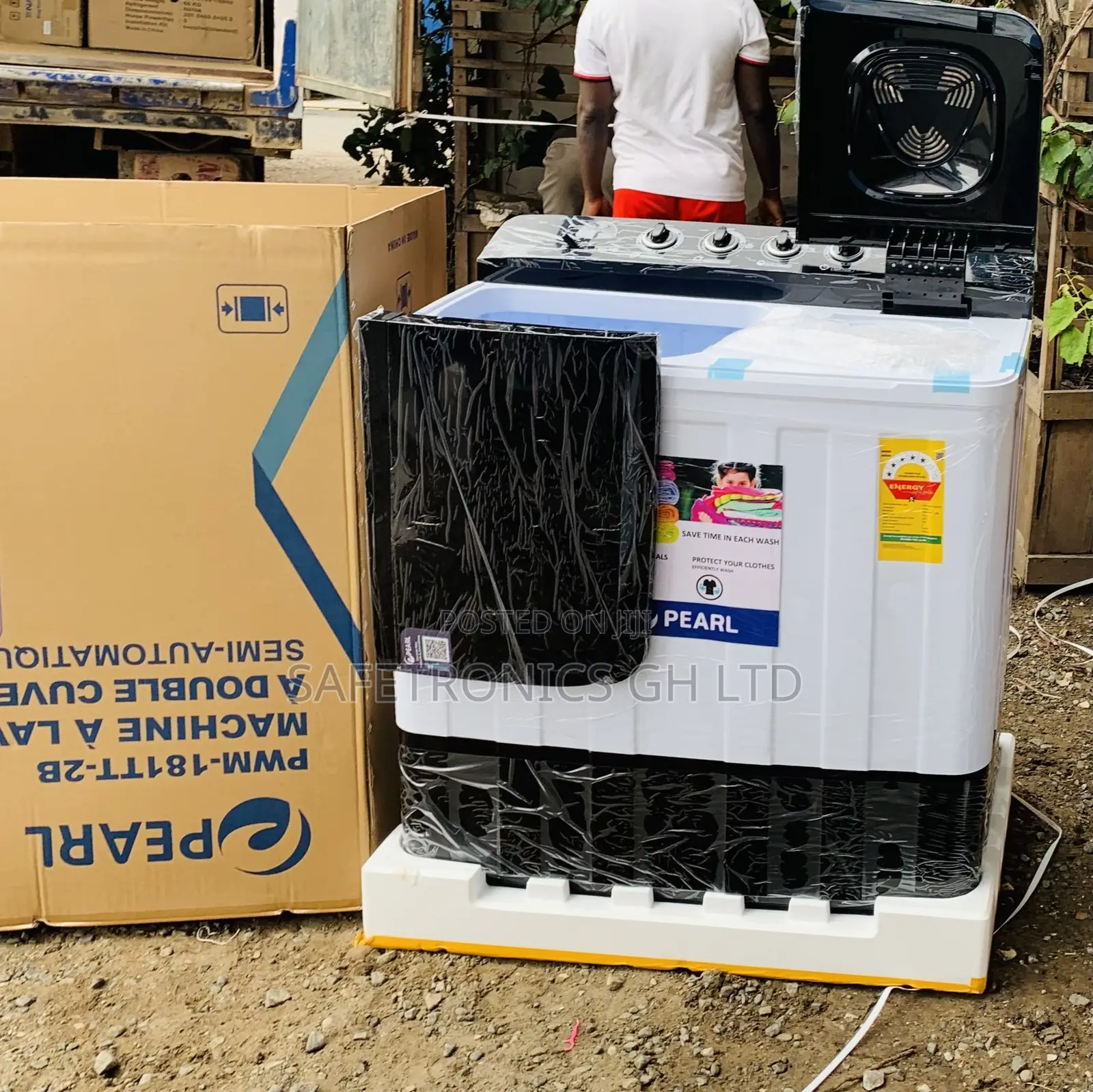 Newly Stock Pearl 18kg WashingMachine
