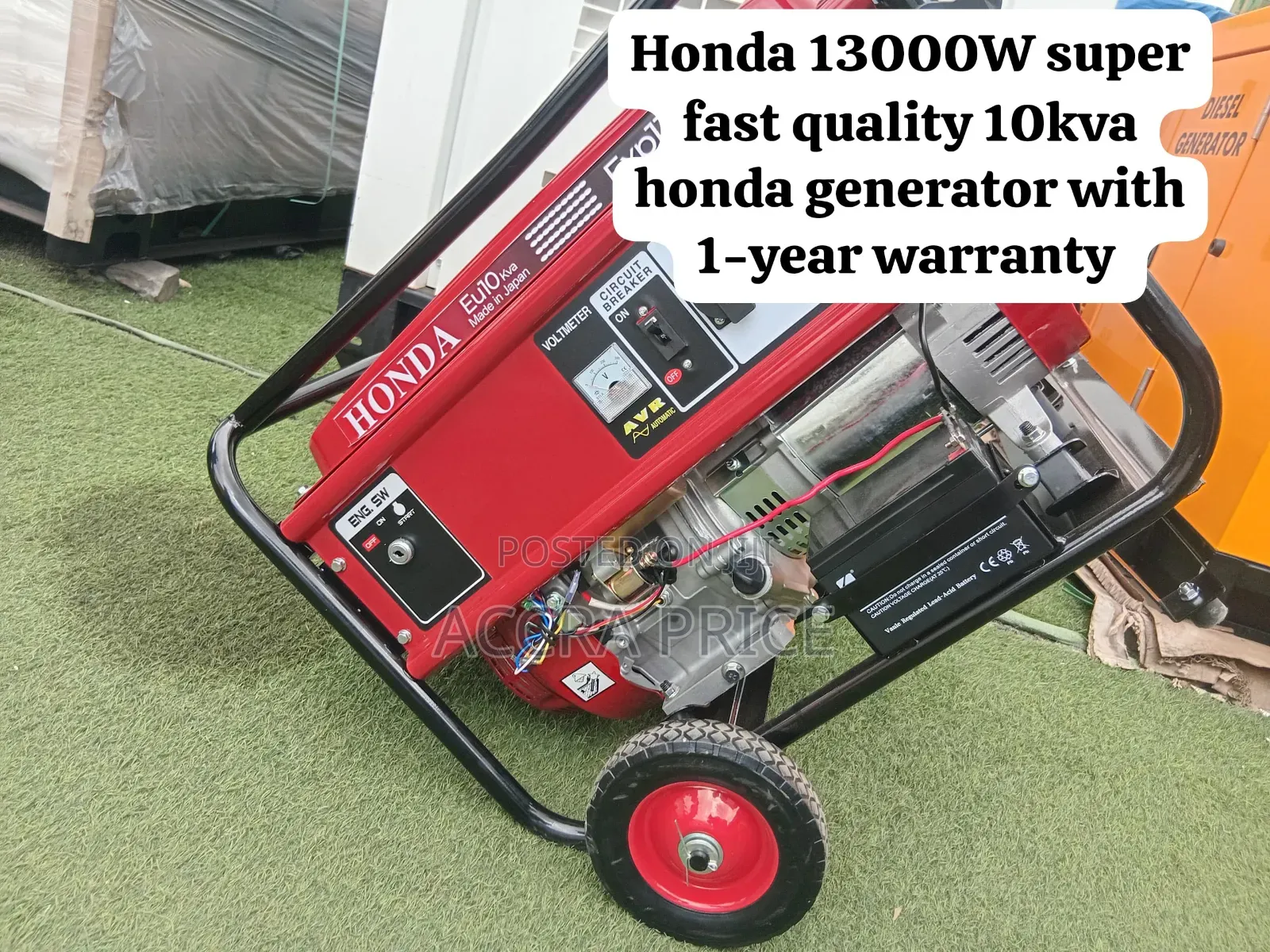 Honda 10kVAProfessional Power Generator for Commercial Use 10kva Honda