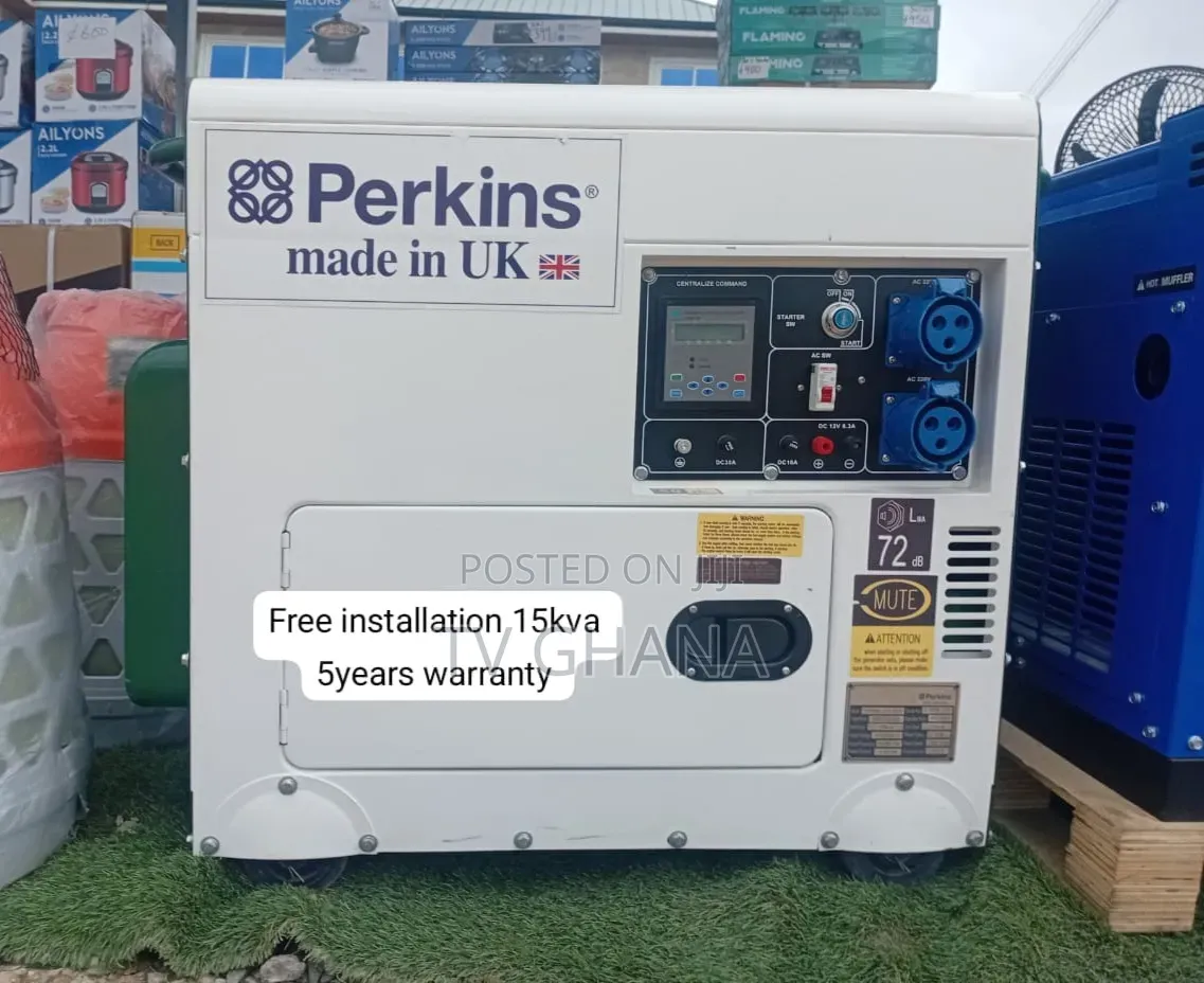 Perkins 15kVA Genset – Professional Power Solution for 15kva