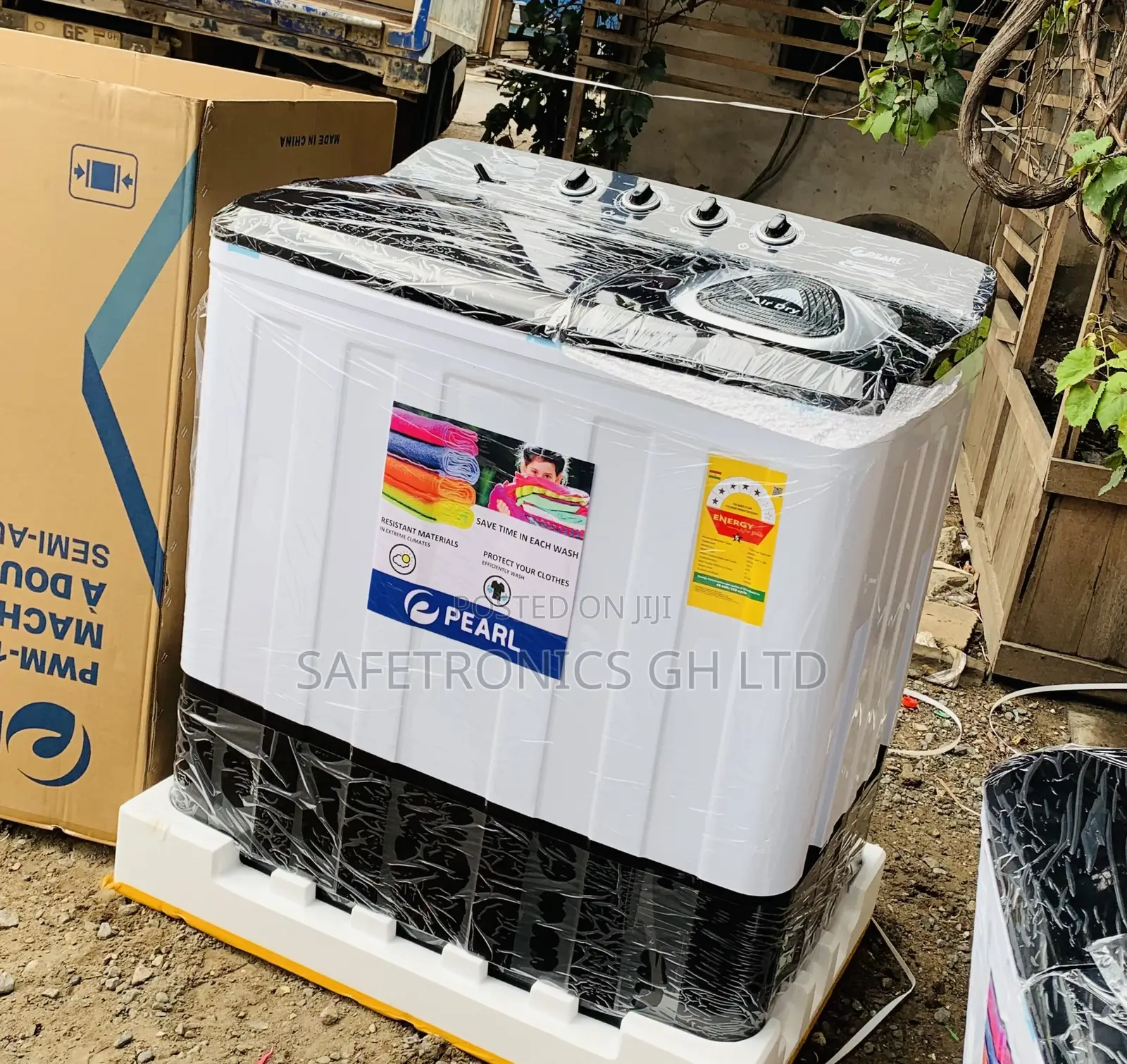Super Fast White 18kg Pearl WashingMachine