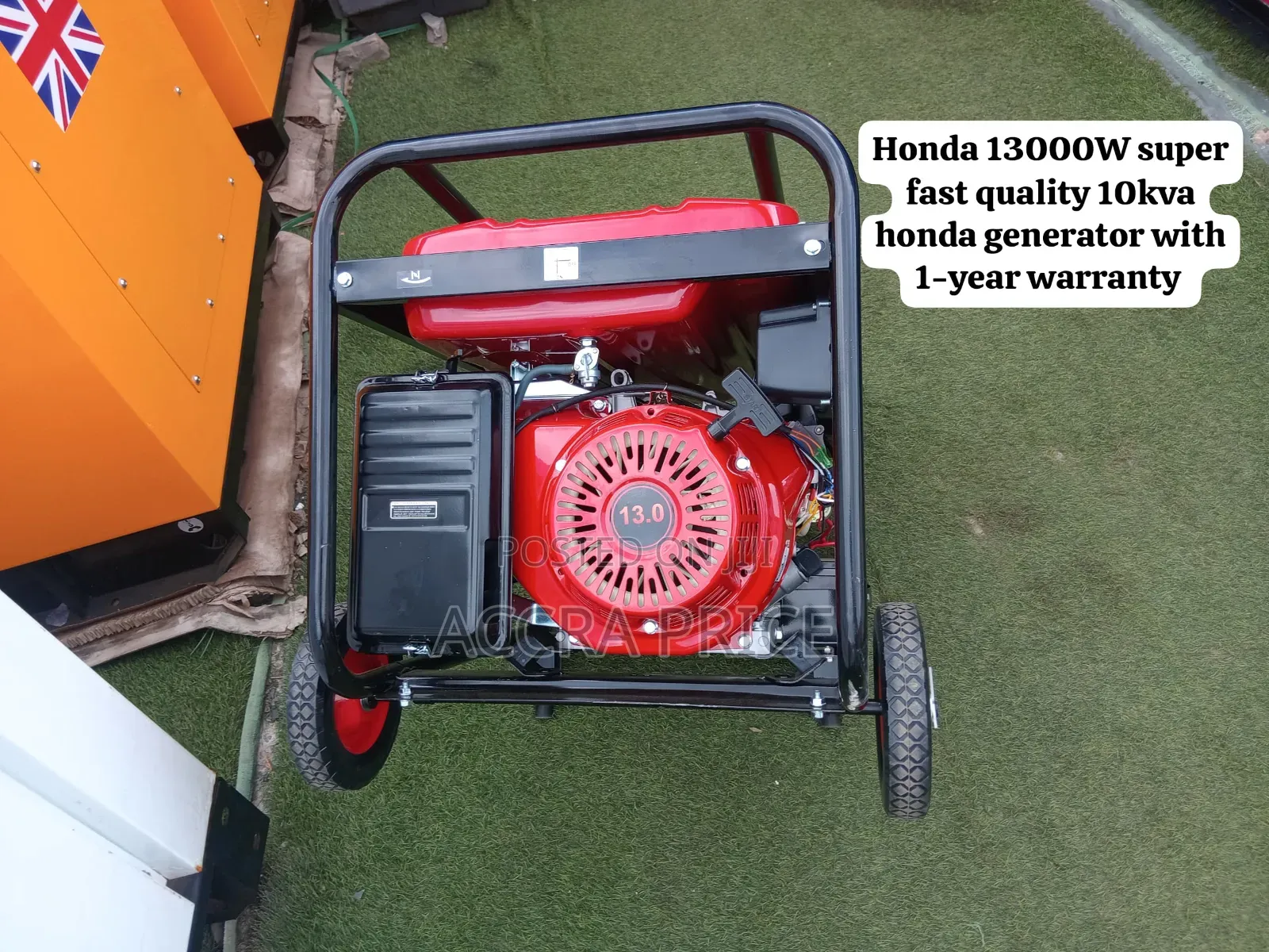 Honda 10kVA Petrol Genset With 1-Year Warranty in Ghana