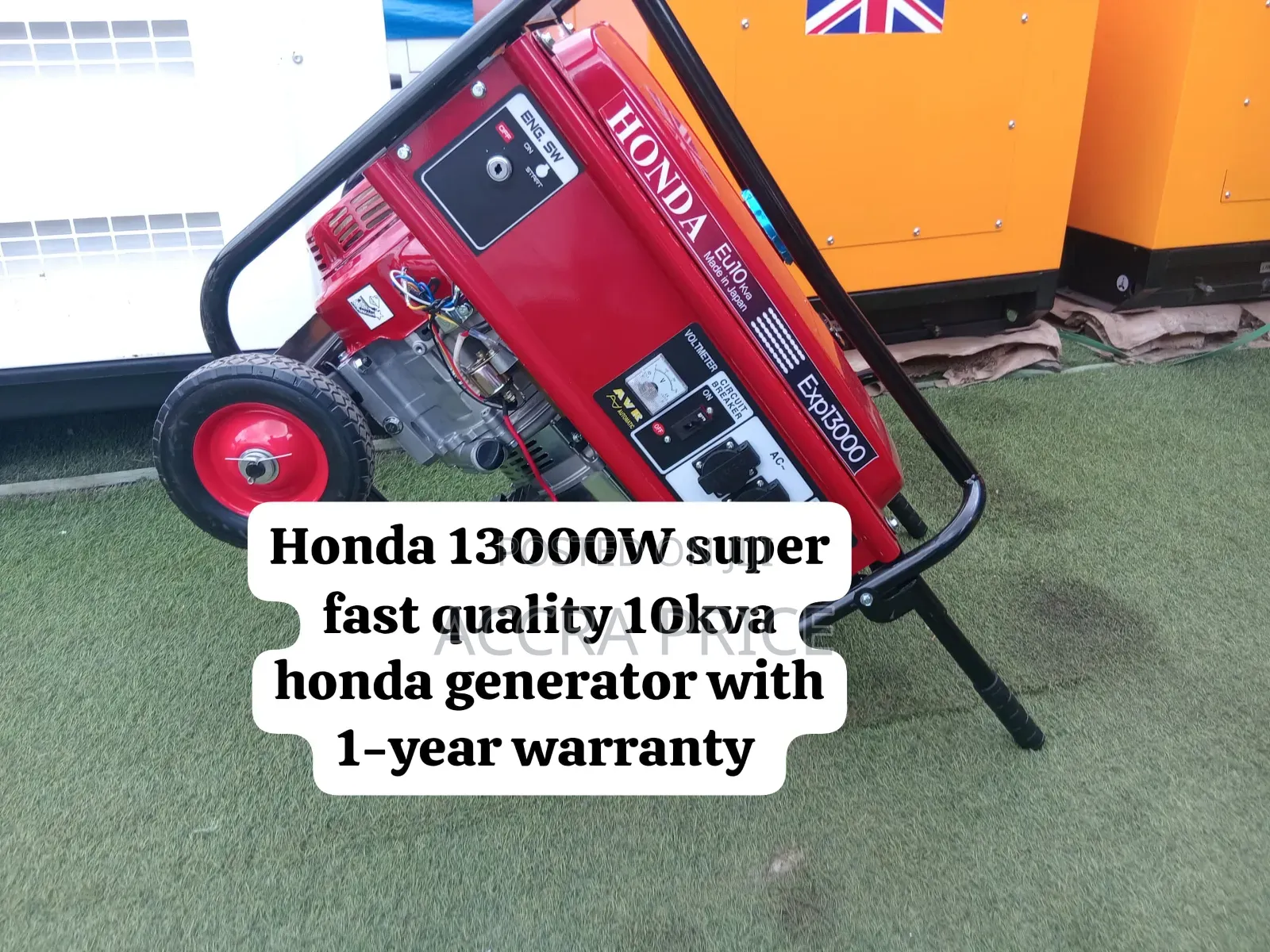 Honda 10kVA High-Quality Generator for Reliable Backup Power