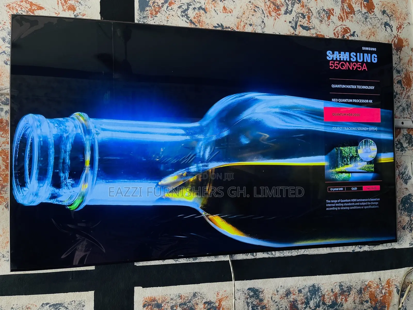NEO QLED SAMSUNG 55 Inch the Highest 55Qn95 Smart 4k Uhd Hdr+ 10 Hz TV