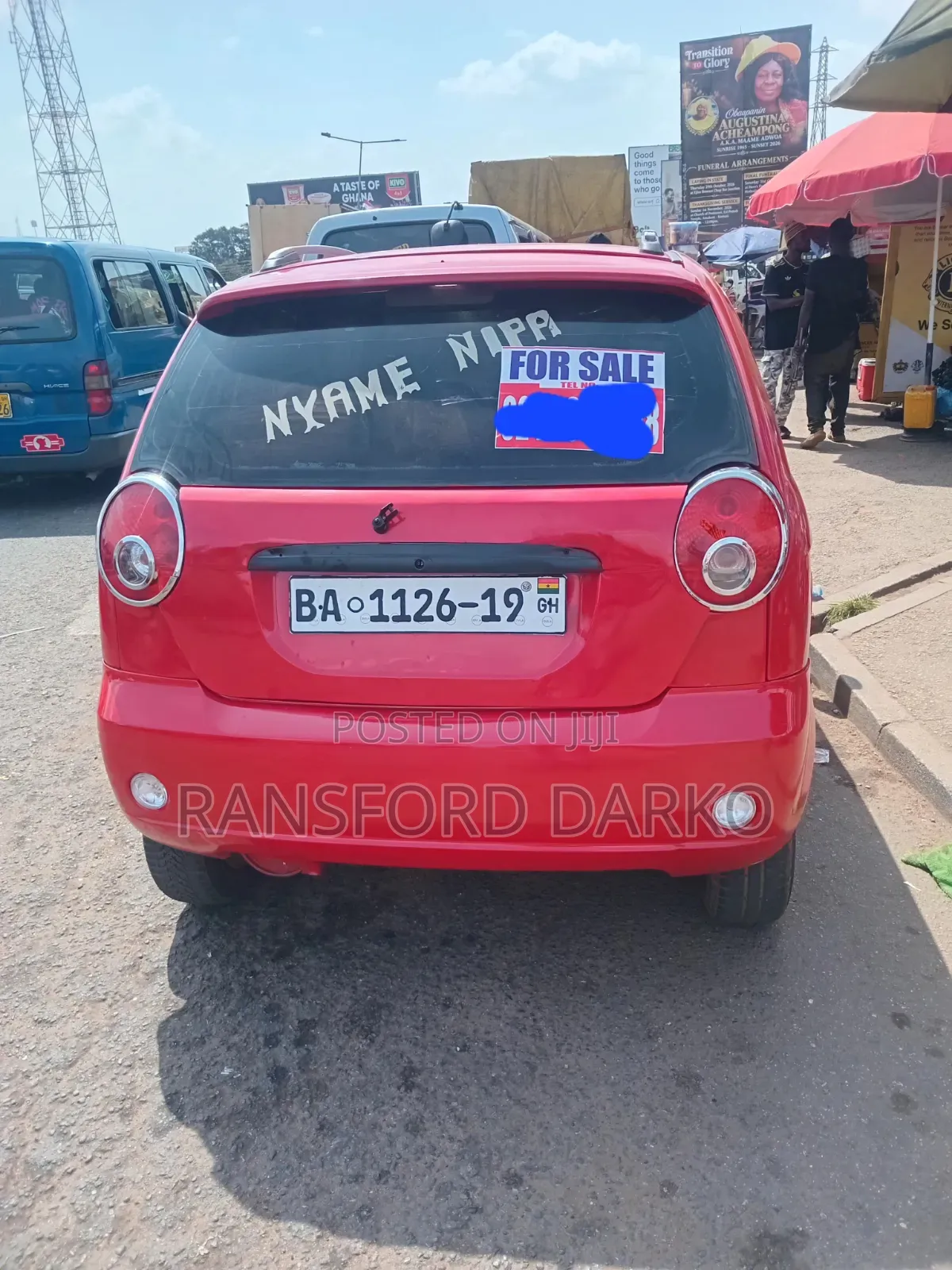 Daewoo Matiz 2008 Red