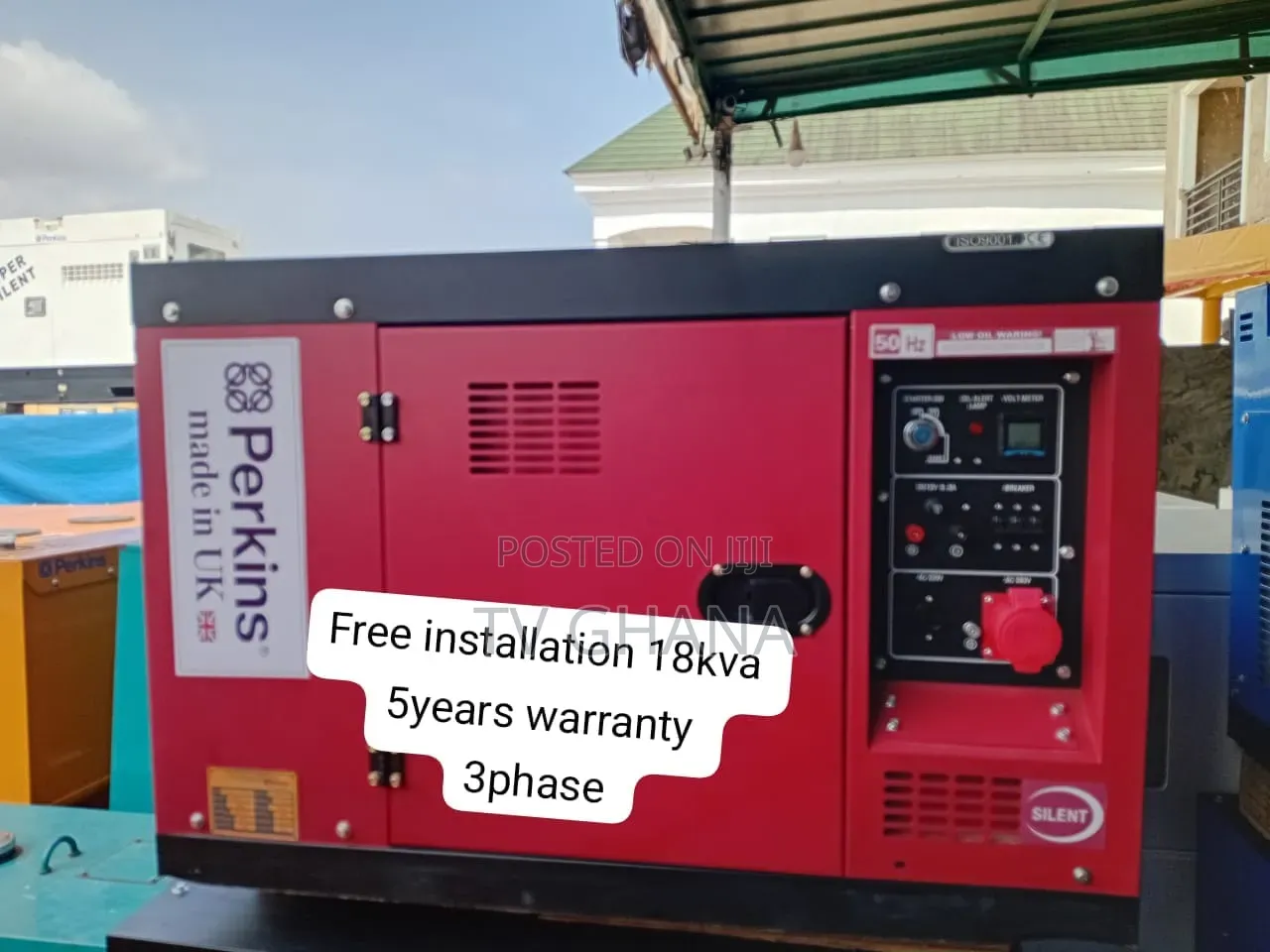 Perkins 18kVA 3-Phase Genset – Strong, Reliable and Durable 18kva