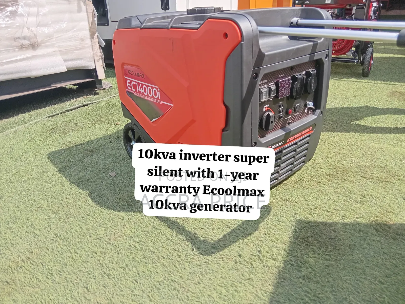 Powerful Ecoolmax 10kVA Inverter Genset for Home, Office and Business
