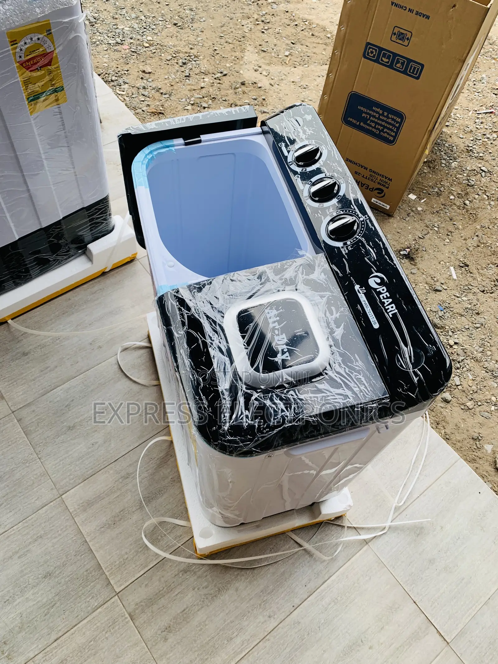 Grab the New Pearl 7kg Topload Twintub Semi Automatic