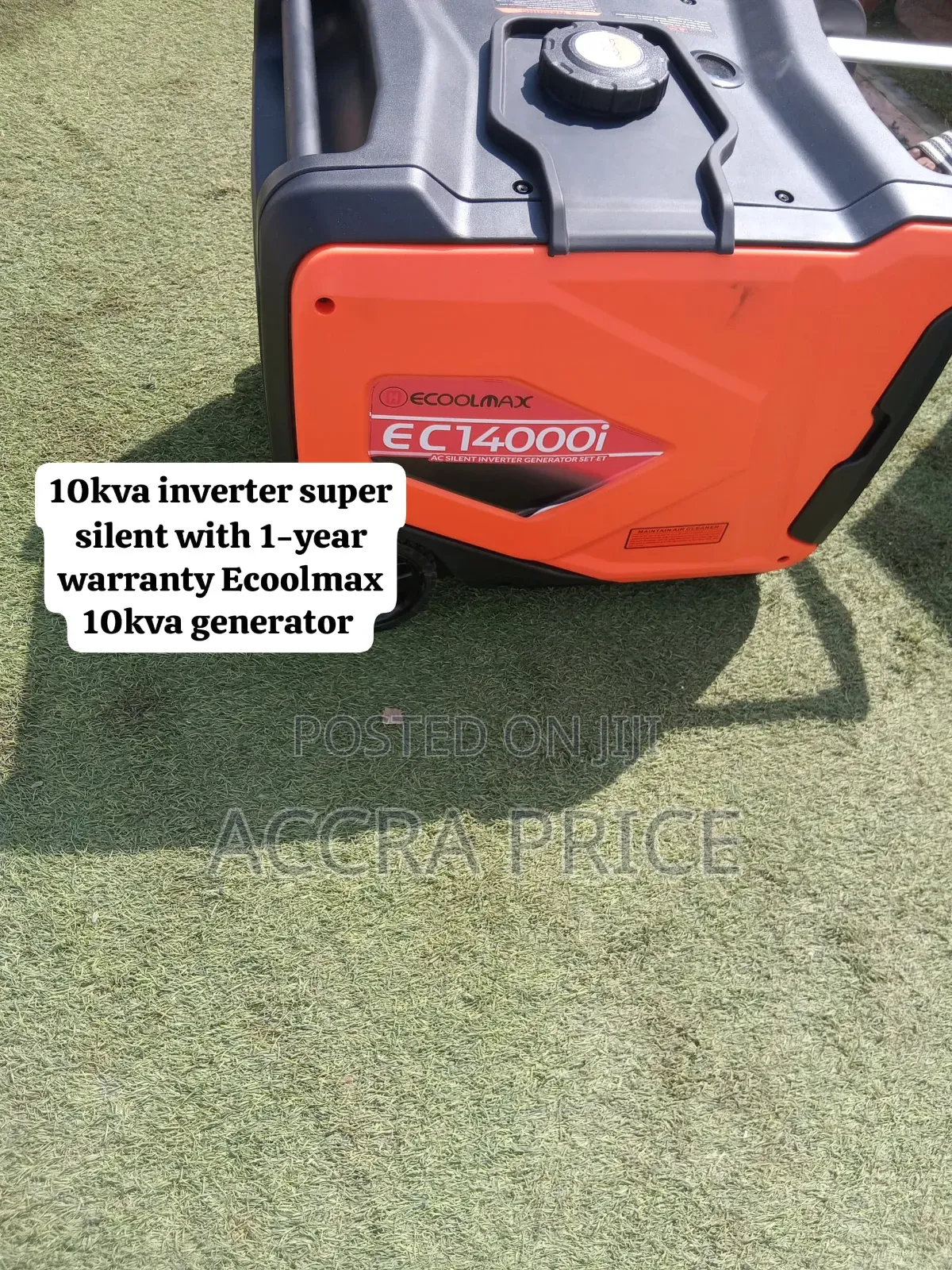 Ecoolmax10kVA Silent Inverter Generator Reliable Backup Power Solution
