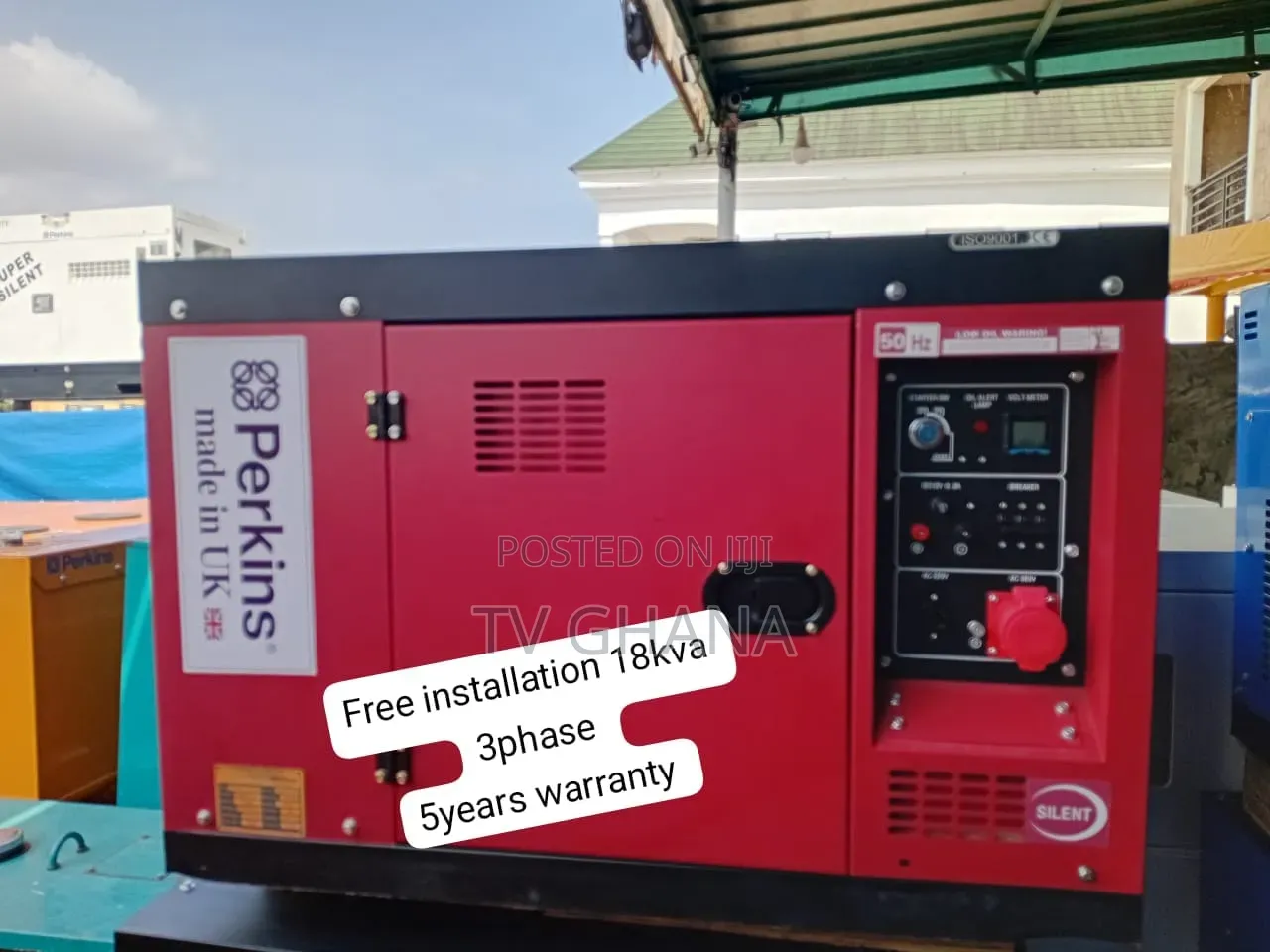 Perkins 18kVA 3-Phase Diesel Generator – Premium Quality at an 18kva