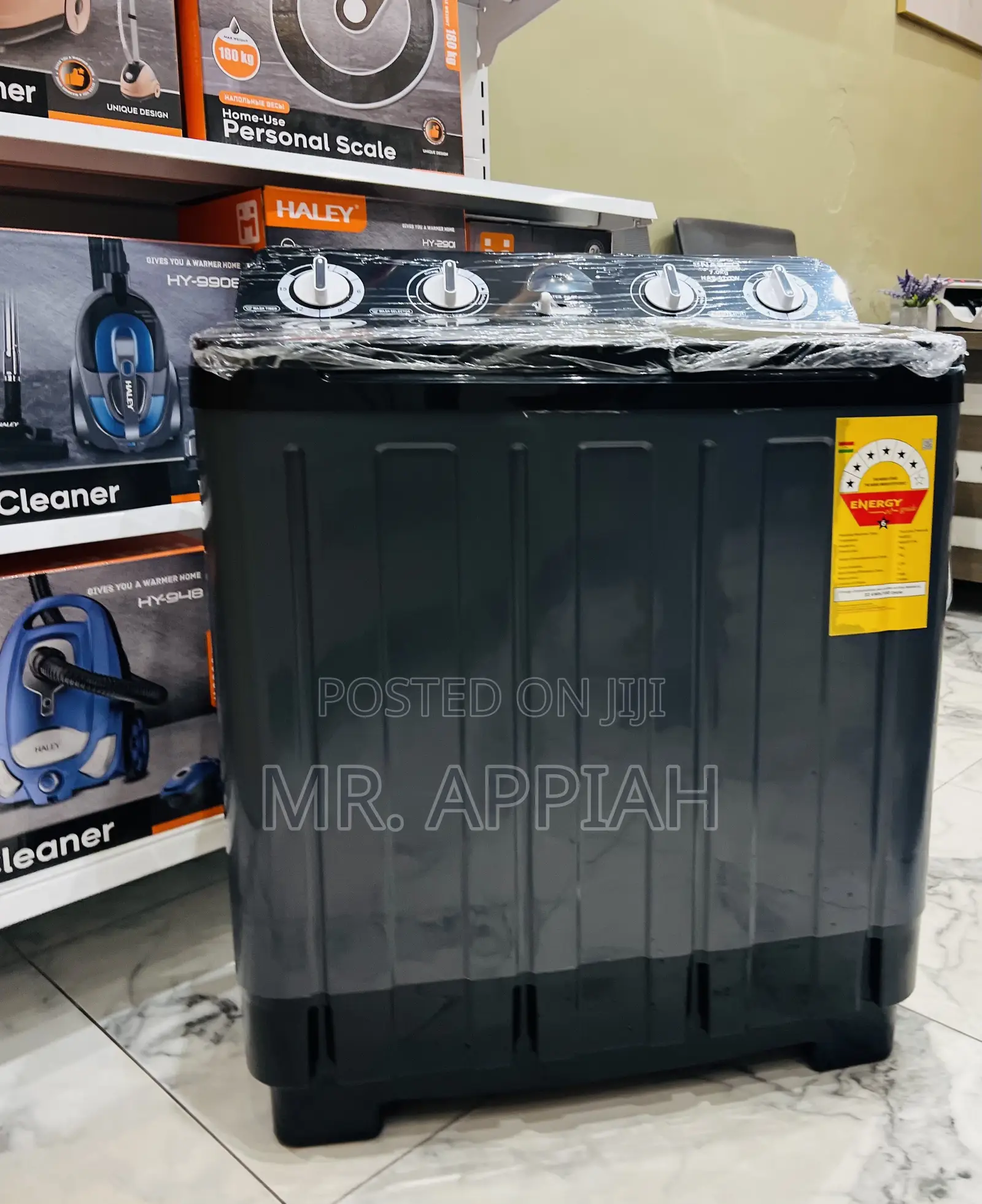 Budget-Friendly Nasco 7kg Semi-Automatic Washing Machine(Dark Gray)