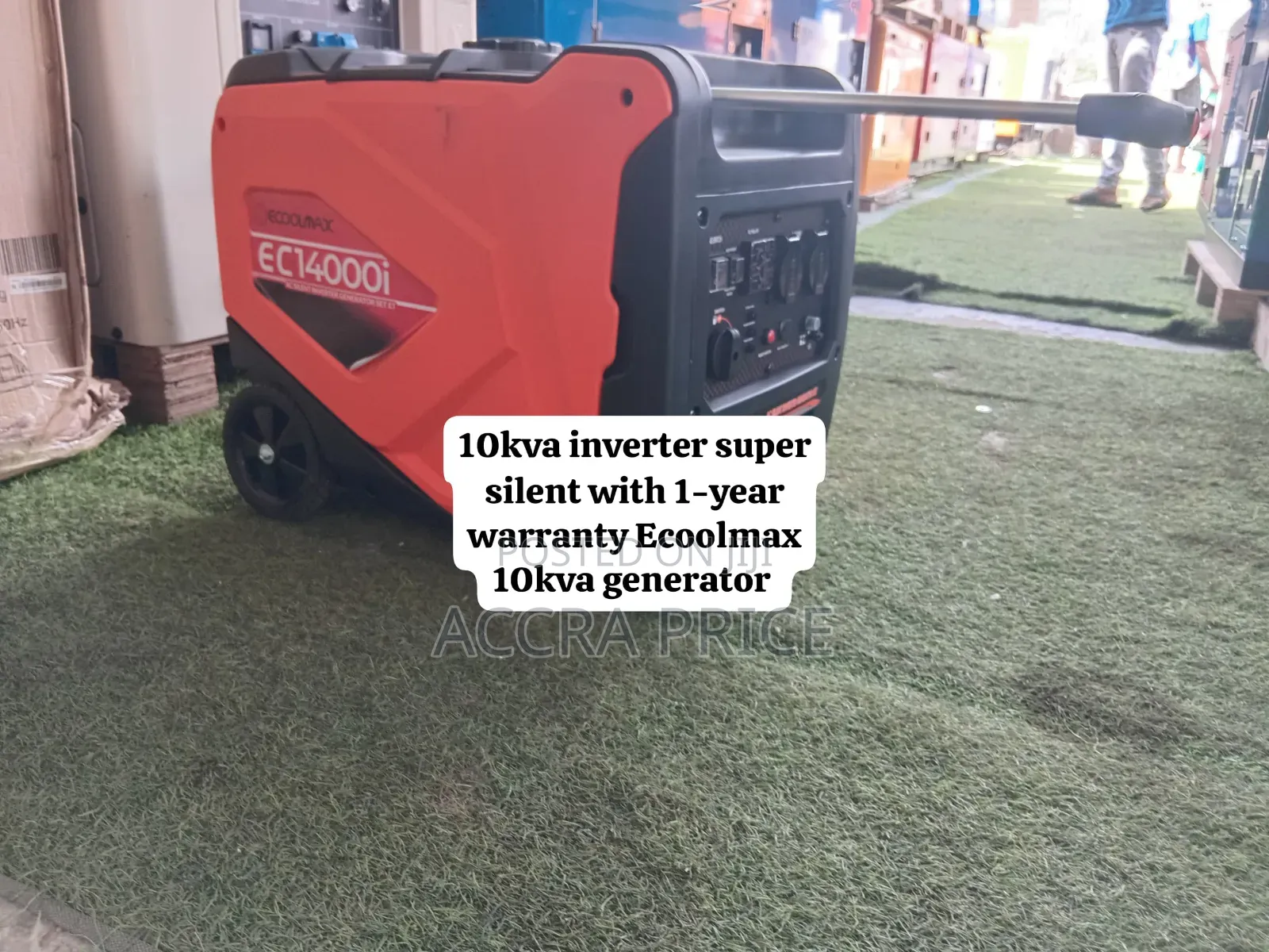 Heavy-Duty Ecoolmax 10kVA Inverter Generator for Homes Commercial Use