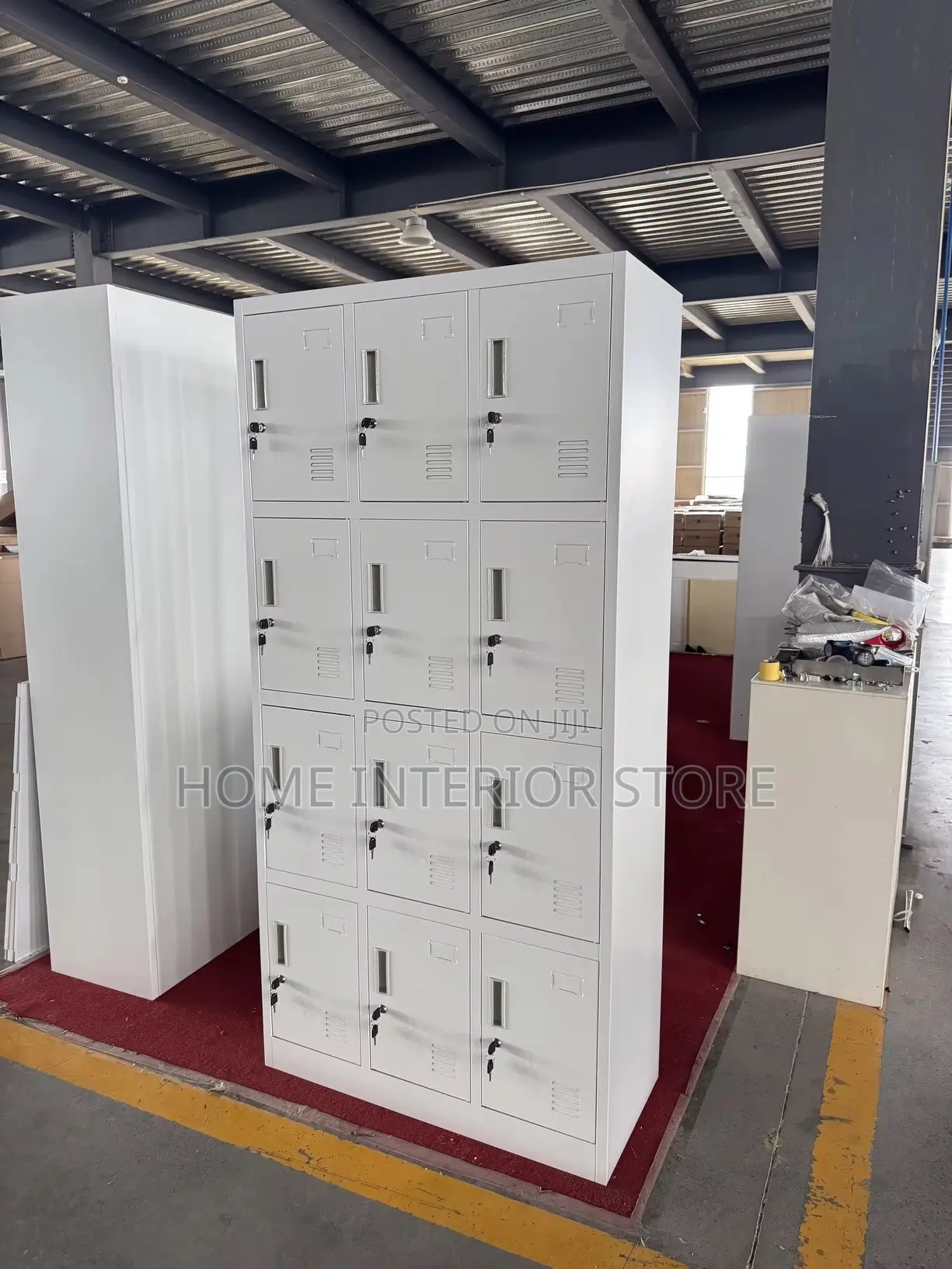 12-Door Metal Locker