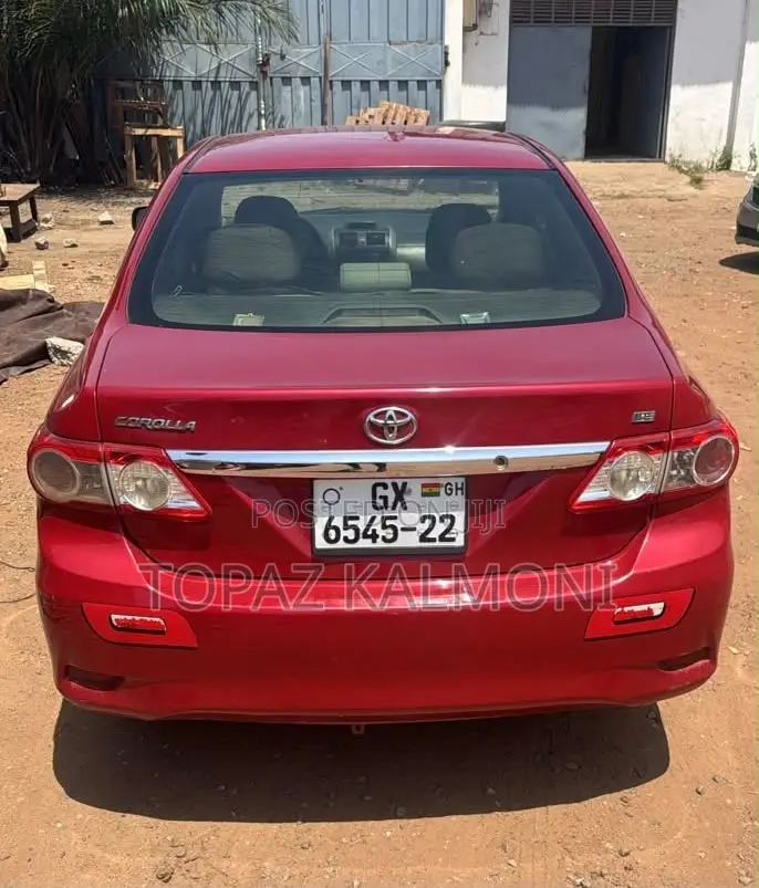 Toyota Corolla 2013 Red