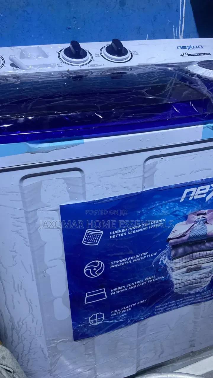 7kg Nexon Twin-Tub Semi-Automatic Washing Machine