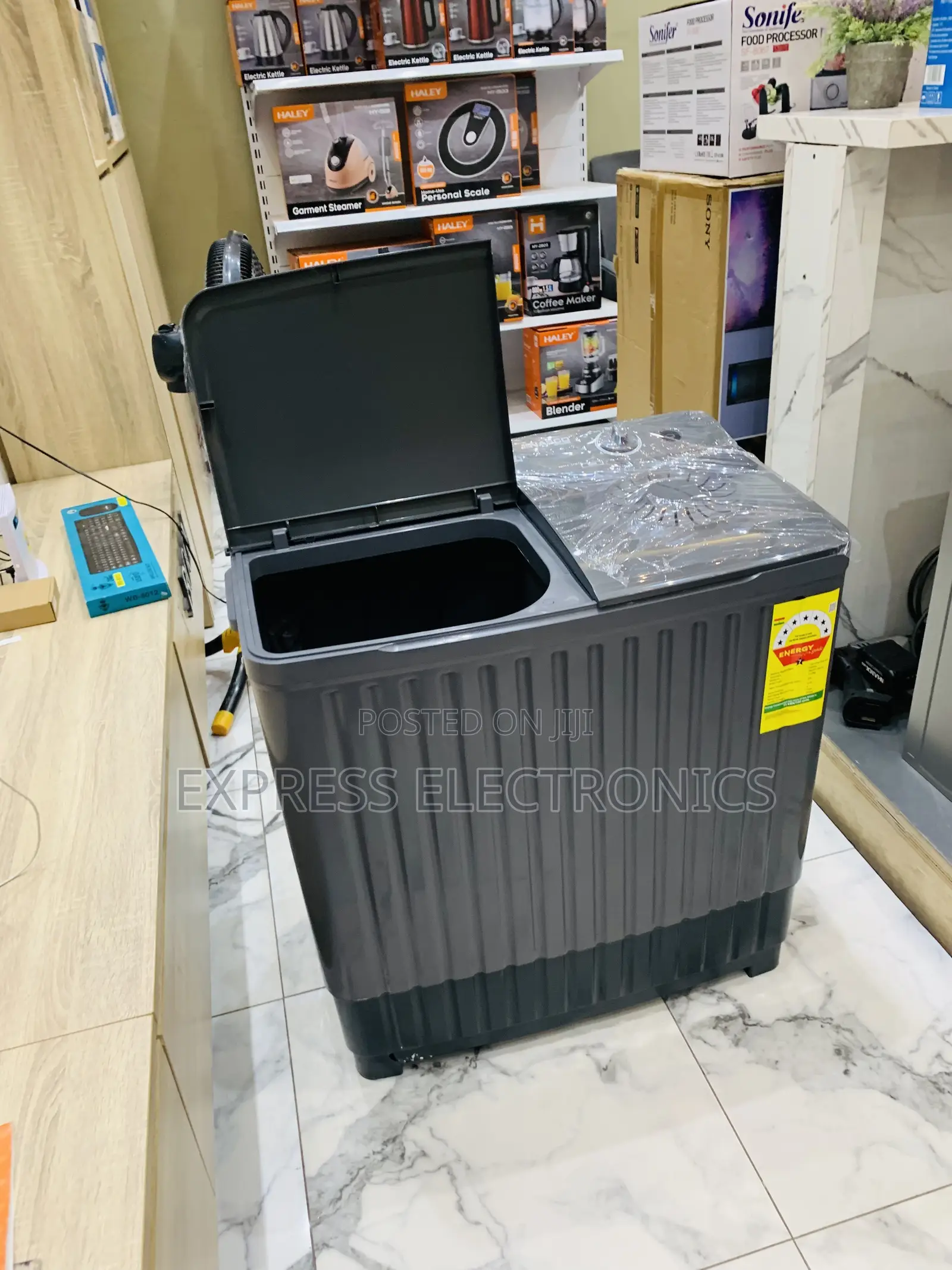 Nice Design Nasco 11kg Black WM Semi Auto