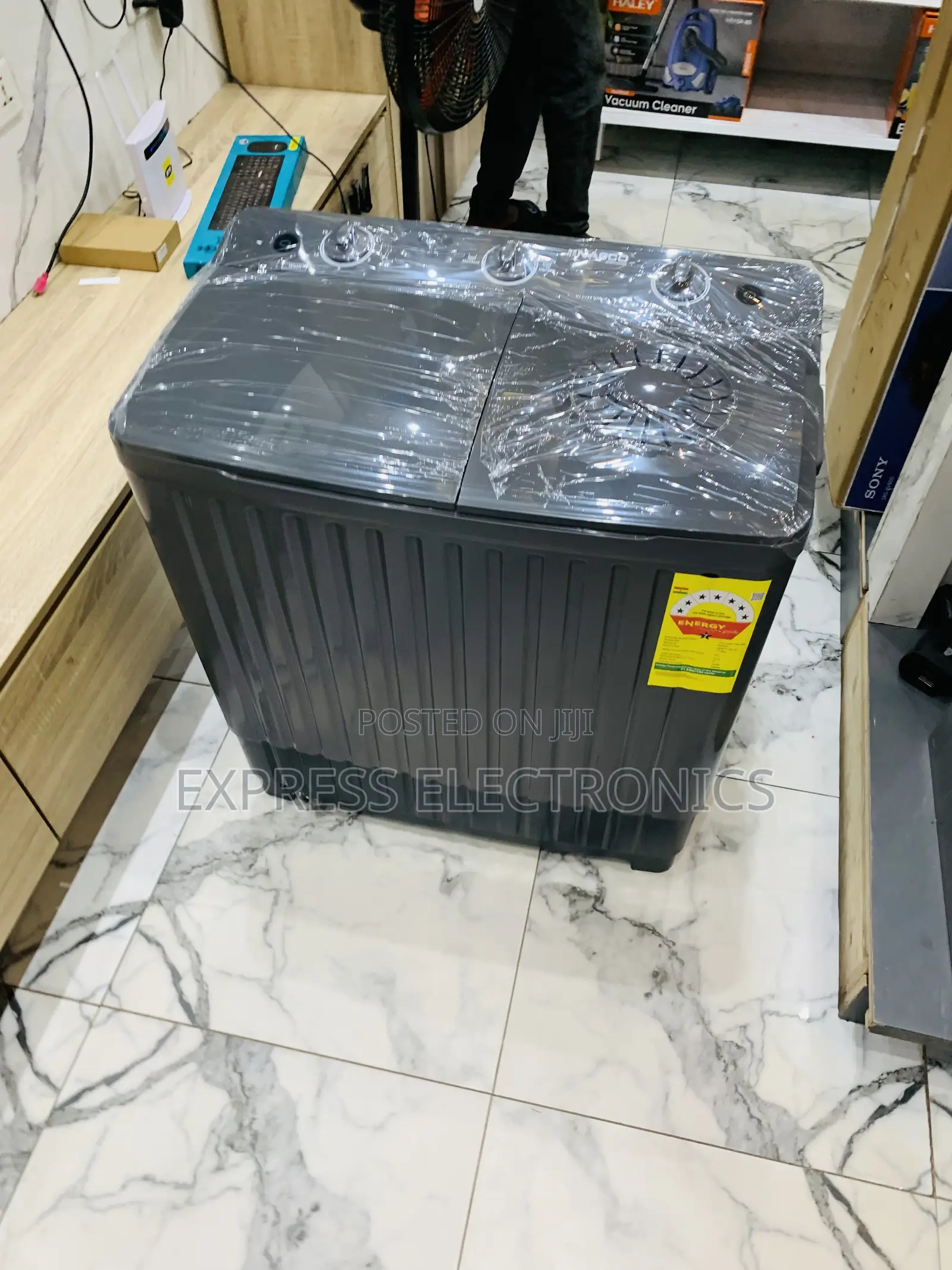 Very Affordable Price Black 11kg Topload Nasco Semi Auto