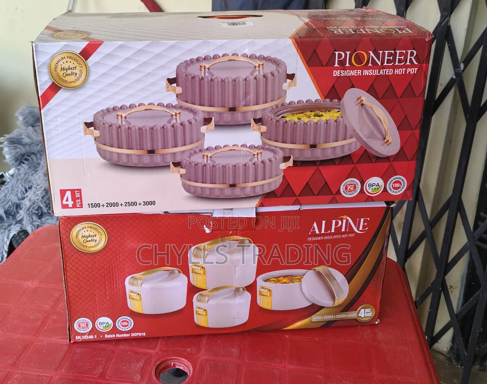 Food Warmer - Insulated Hot Pot Set – 4 Pieces