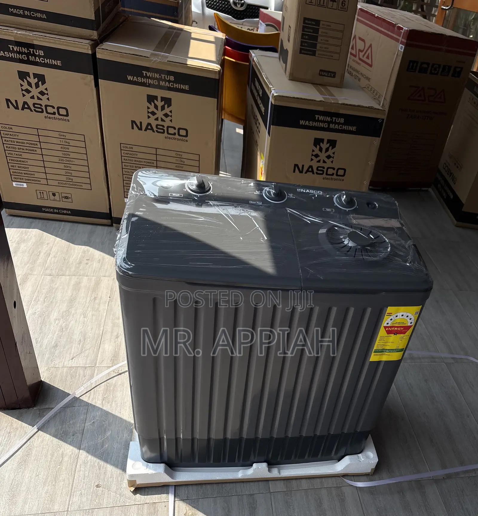 Your Perfect Laundry Partner Is Nasco 11kg Washing Machine(Dark Gray)