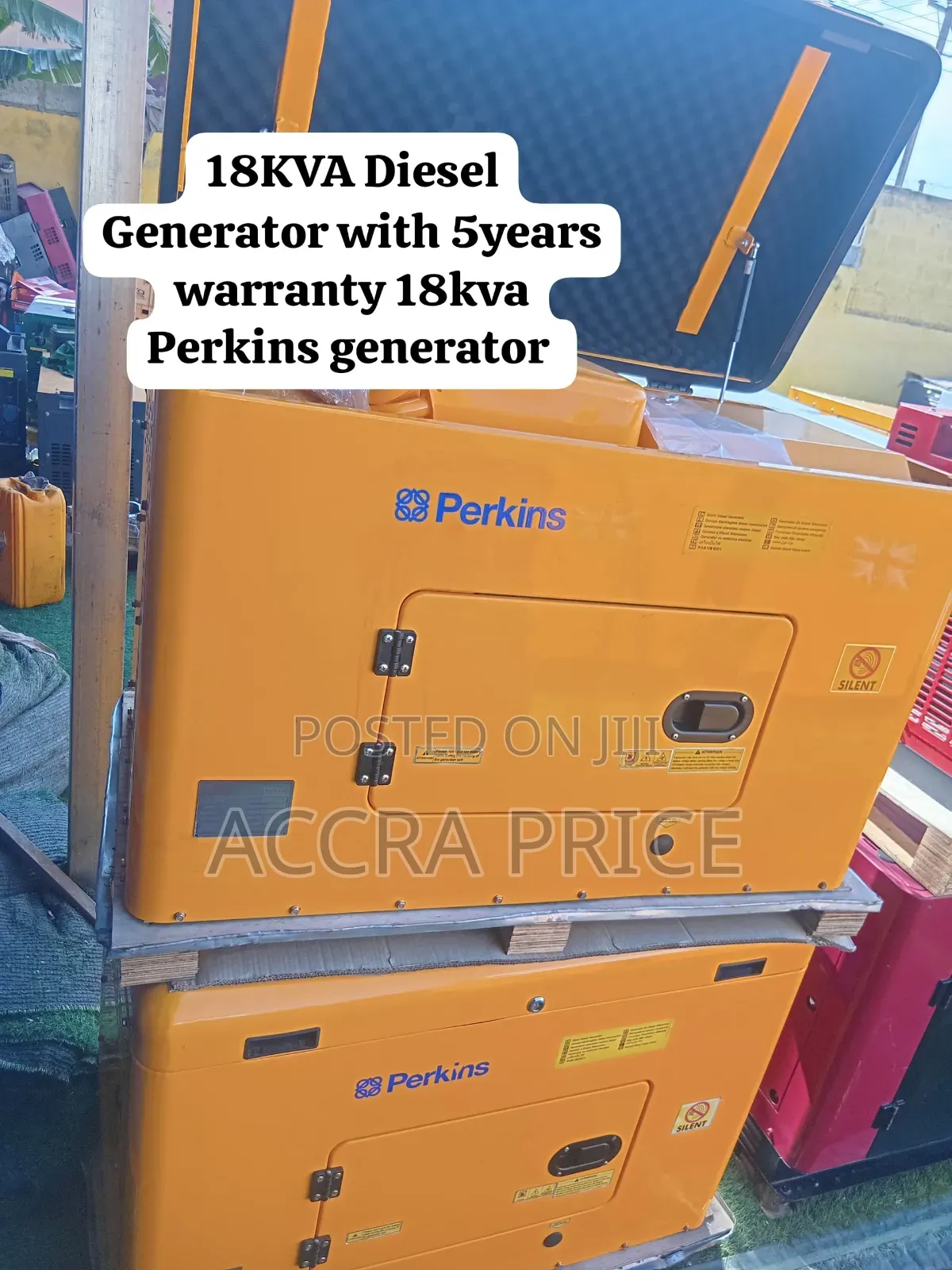 Original Quality Perkins 18KVA Genset – Reliable Power With Warranty