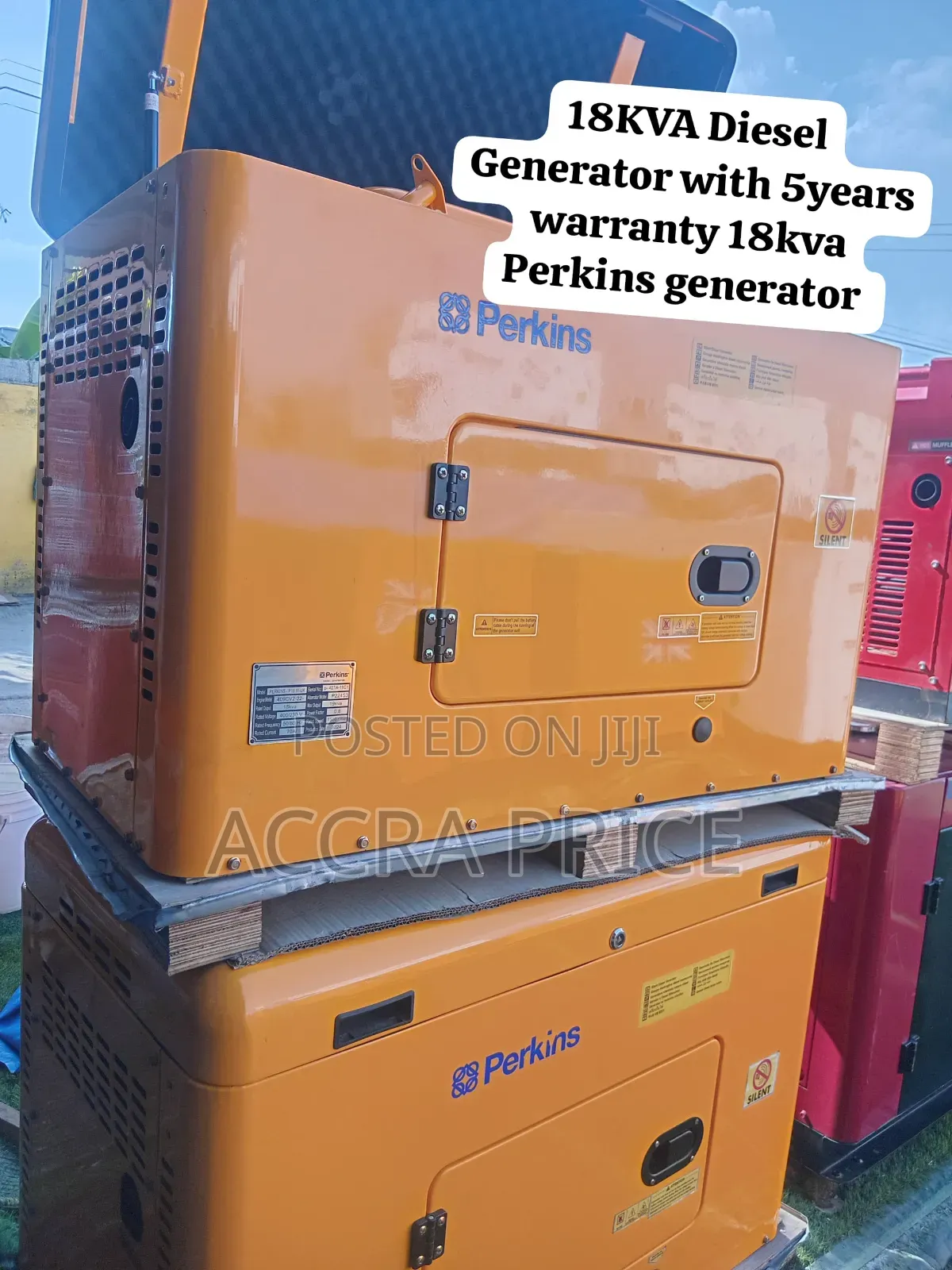 Original Quality Perkins 18KVA Genset – Reliable Power With Warranty