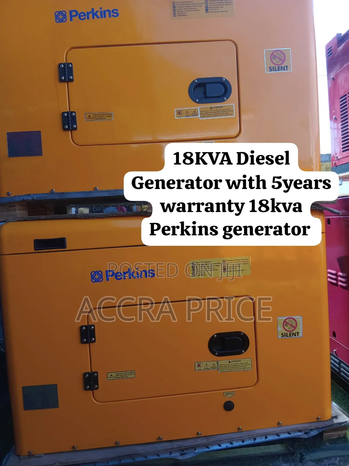Heavy-Duty Perkins 18KVA Generator With Quality You Can Trust