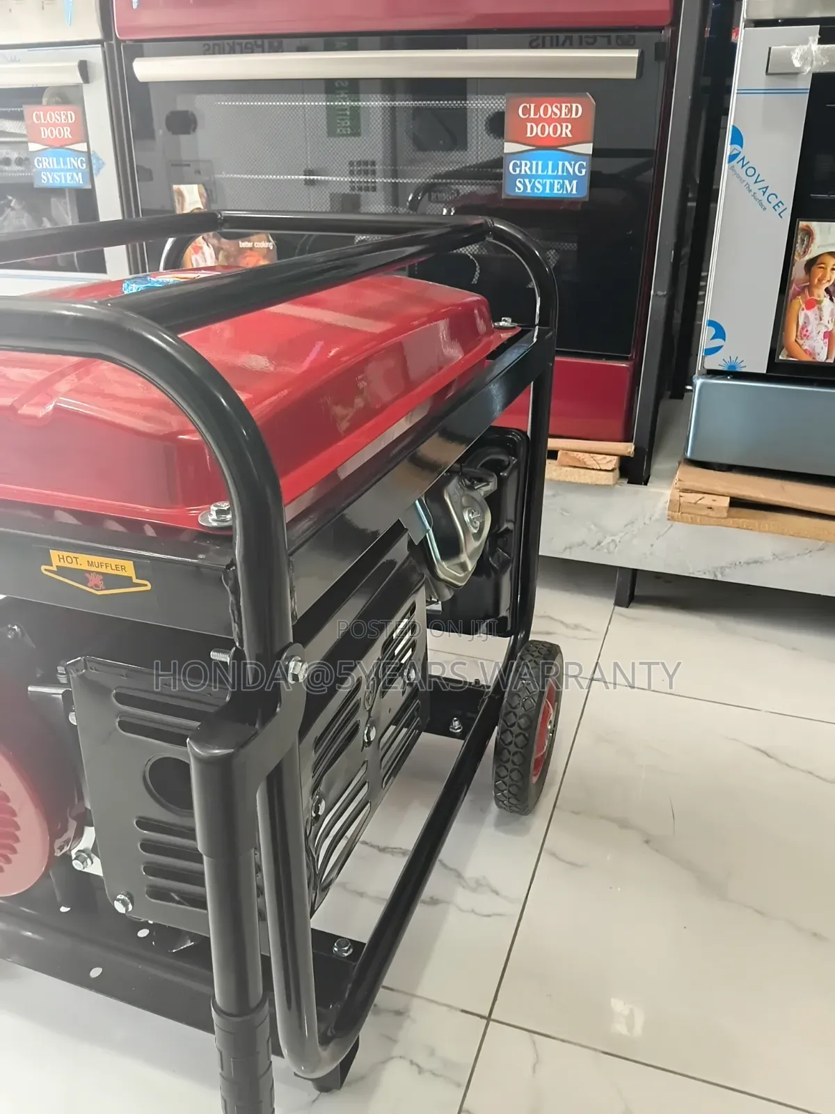 Honda Generator - Small Portable for Light, TV, Fan & Fuel Saving