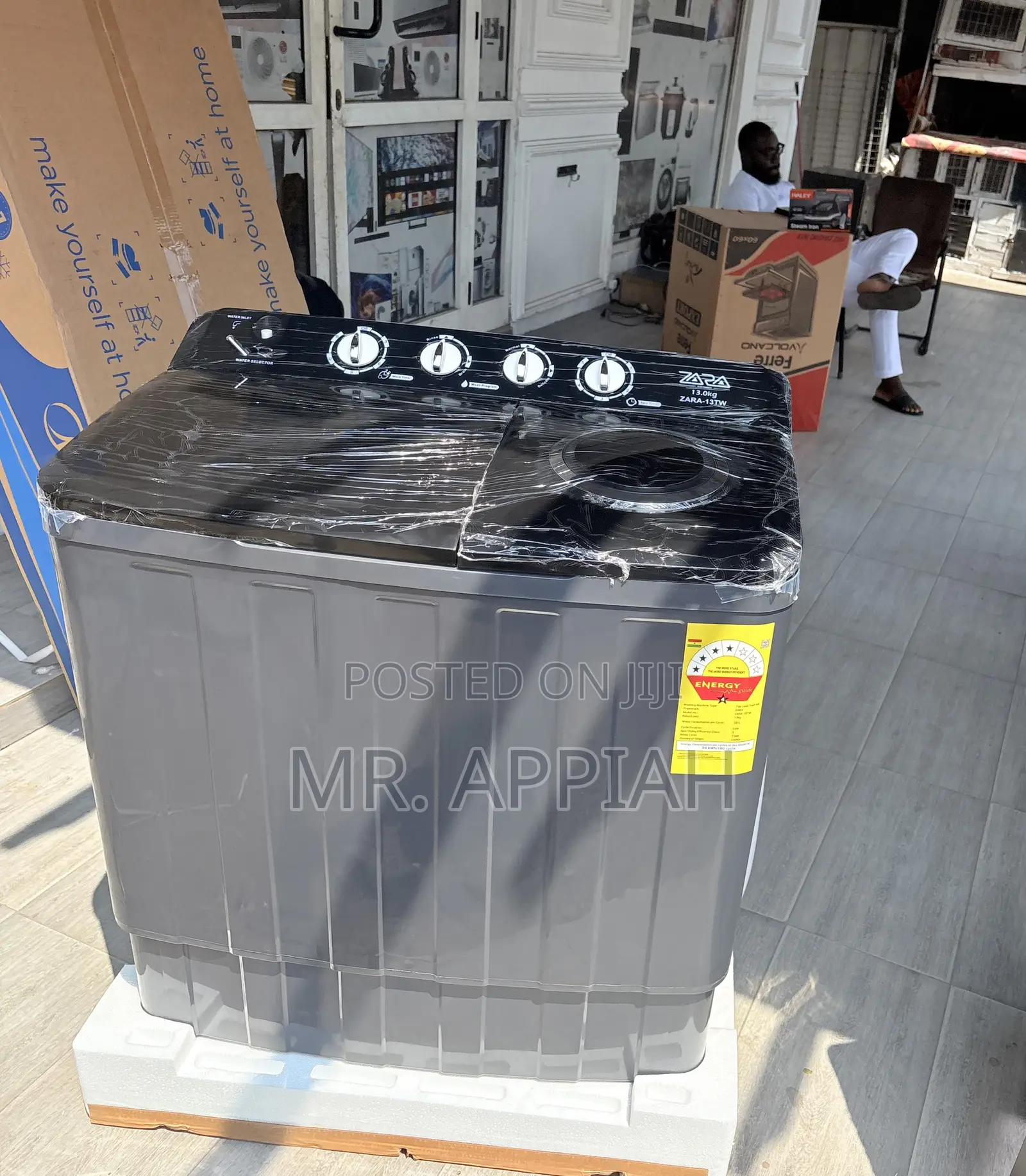 Affordable Semi-Automatic Zara 13kg Top Load Washing Machine