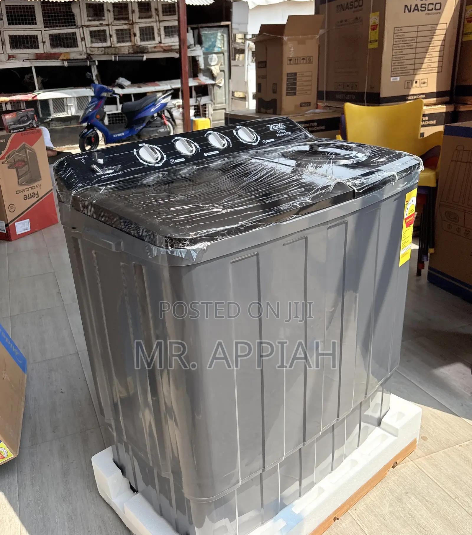 Make Laundry Day Easier With Zara 13kg Twin Tub Washer 