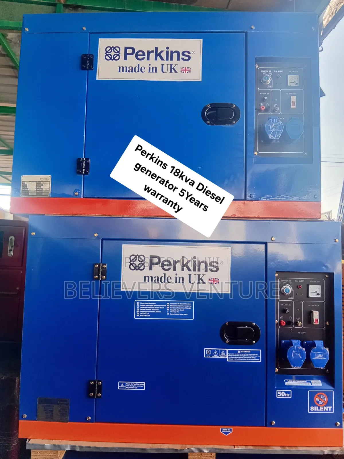 Perkins 18kVA Diesel Generator – Your Trusted Source of Reliable Power