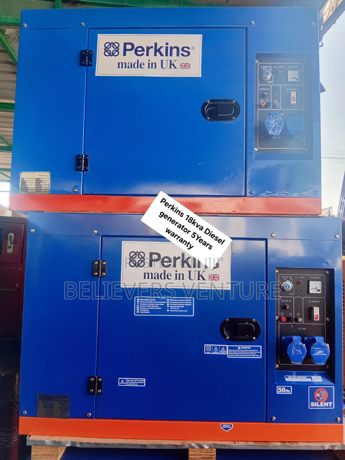 Perkins 18kVA Diesel Generator – Your Trusted Source of Reliable Power