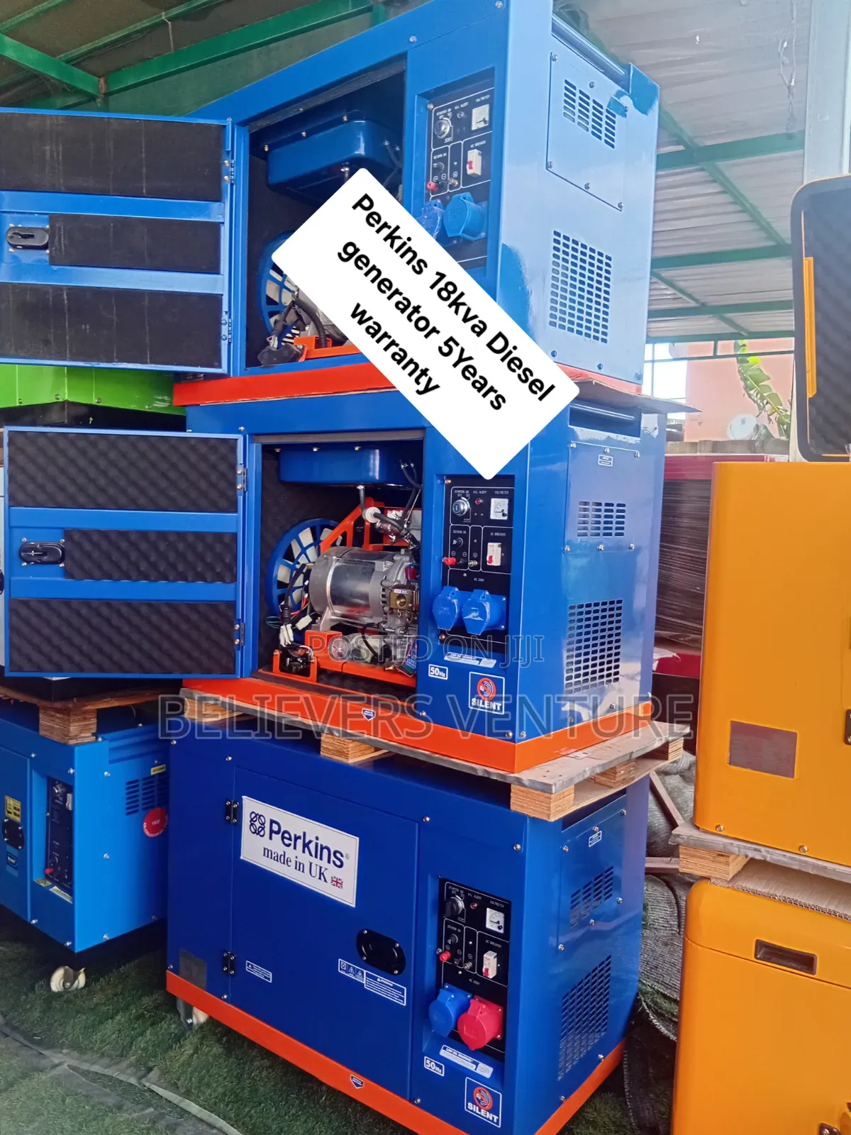 Perkins 18kVA Diesel Generator – Keep Your Business Running Smoothly