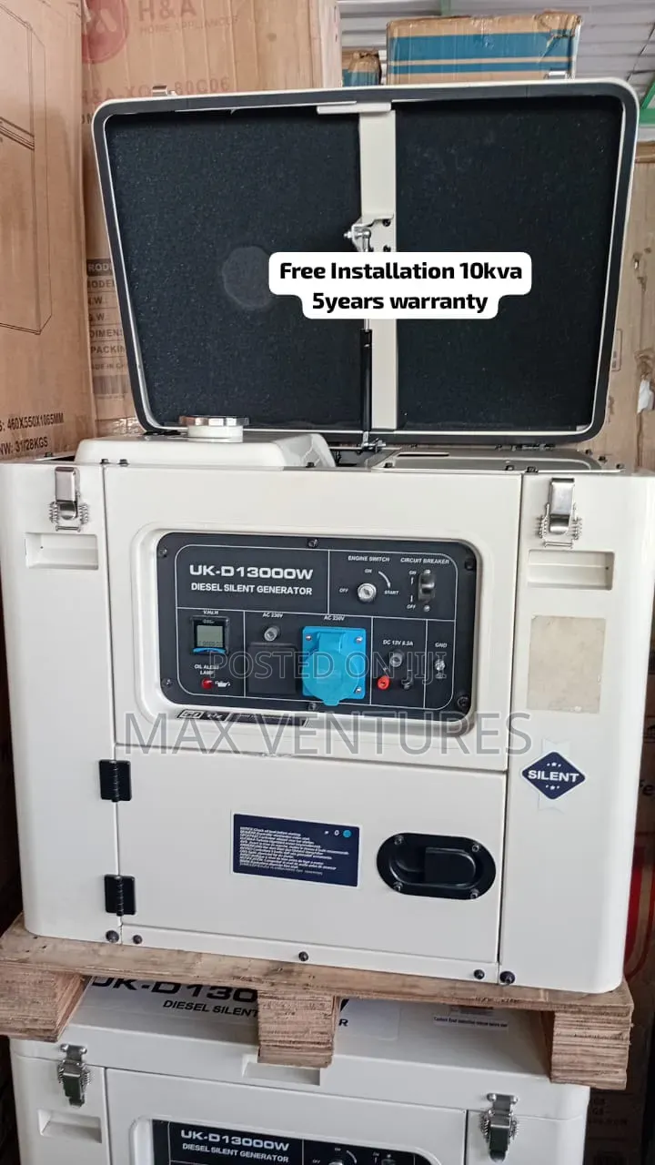 UK Generator 10KVA Diesel Power Machine Available