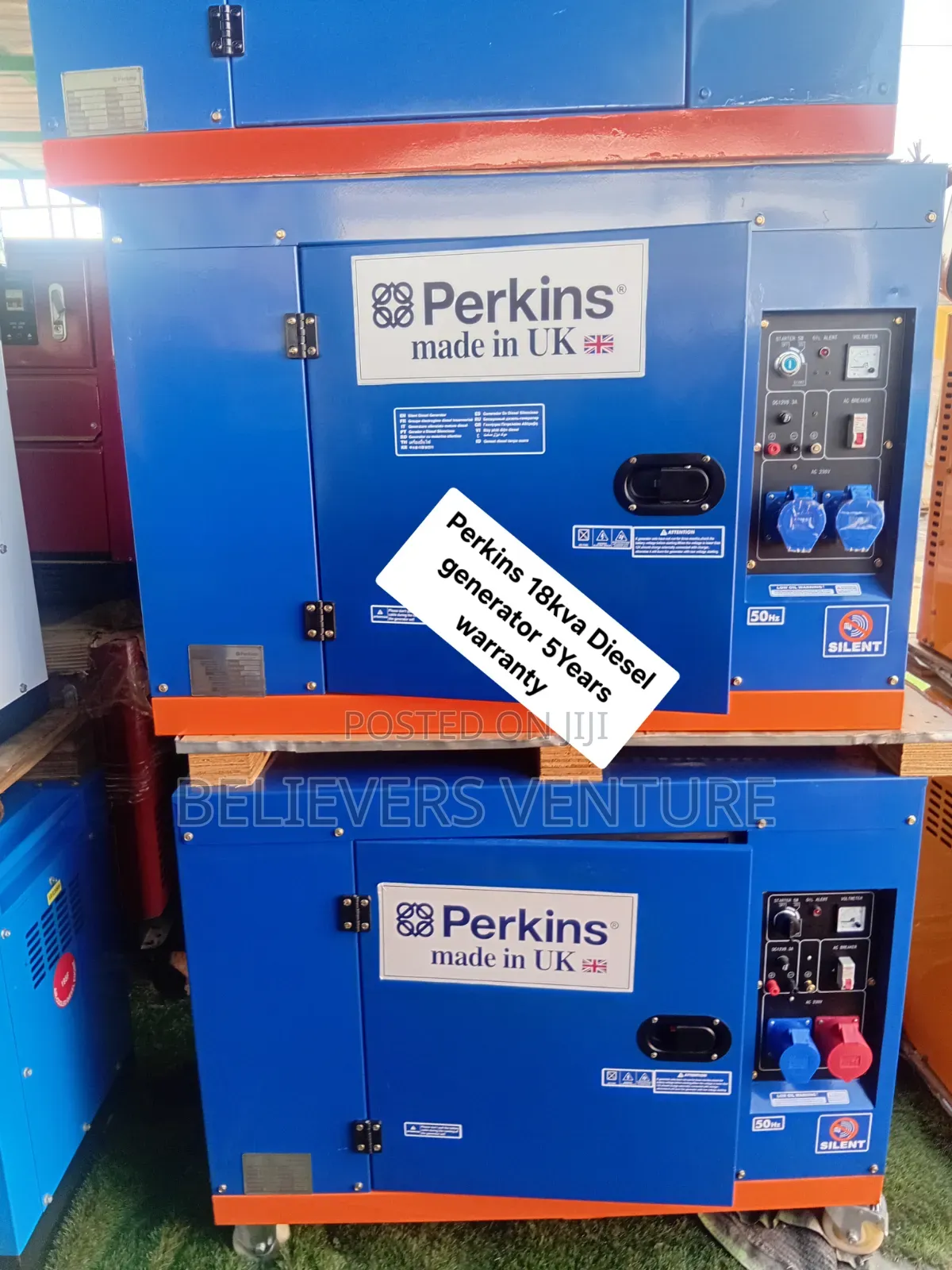 Perkins 18kVA Diesel Generator – Powerful Backup Power Solution