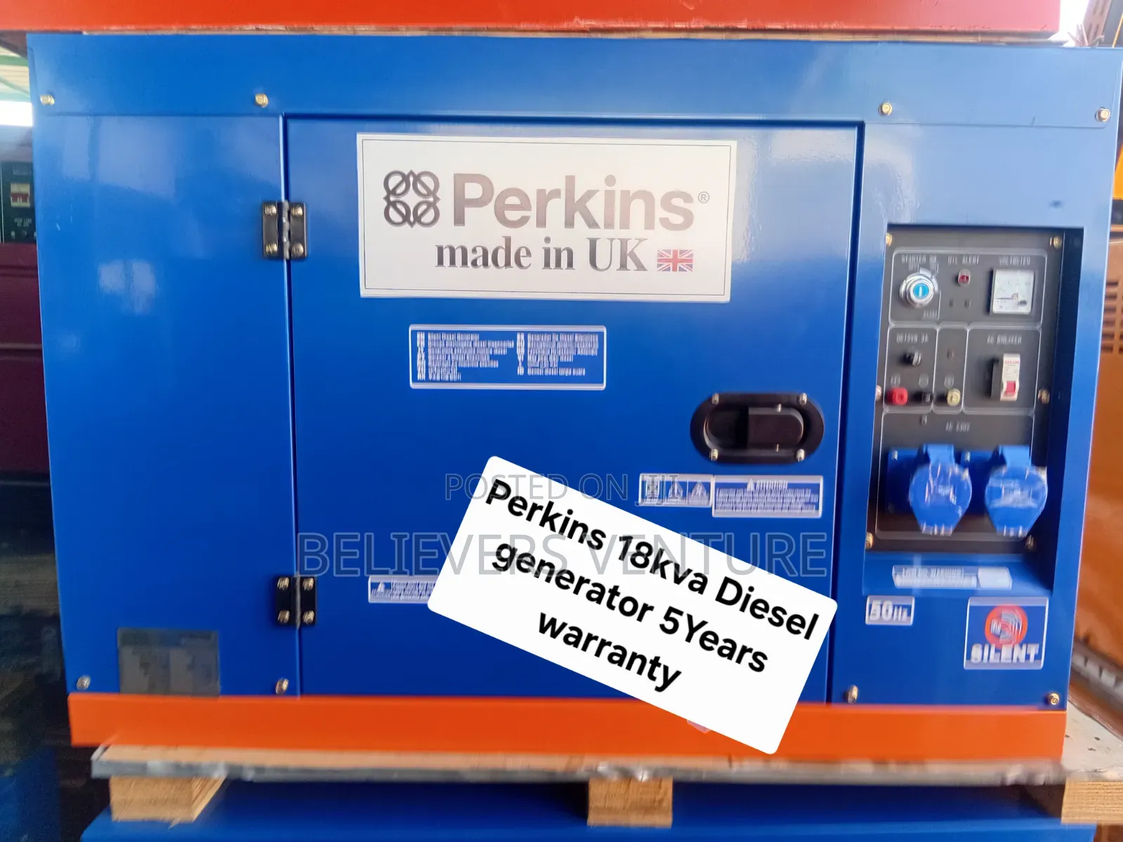 Perkins Diesel Generator 18kVA – Smart Choice for Reliable Electricity