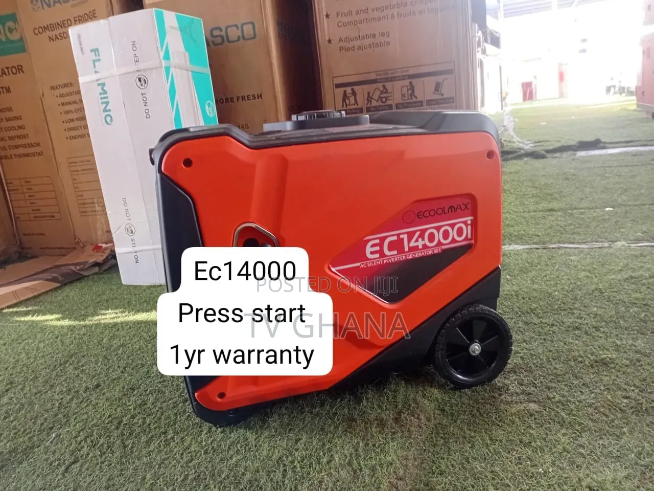 Top-Quality Ecoolmax 10KVA Inverter Generator Available in Ghana10kva