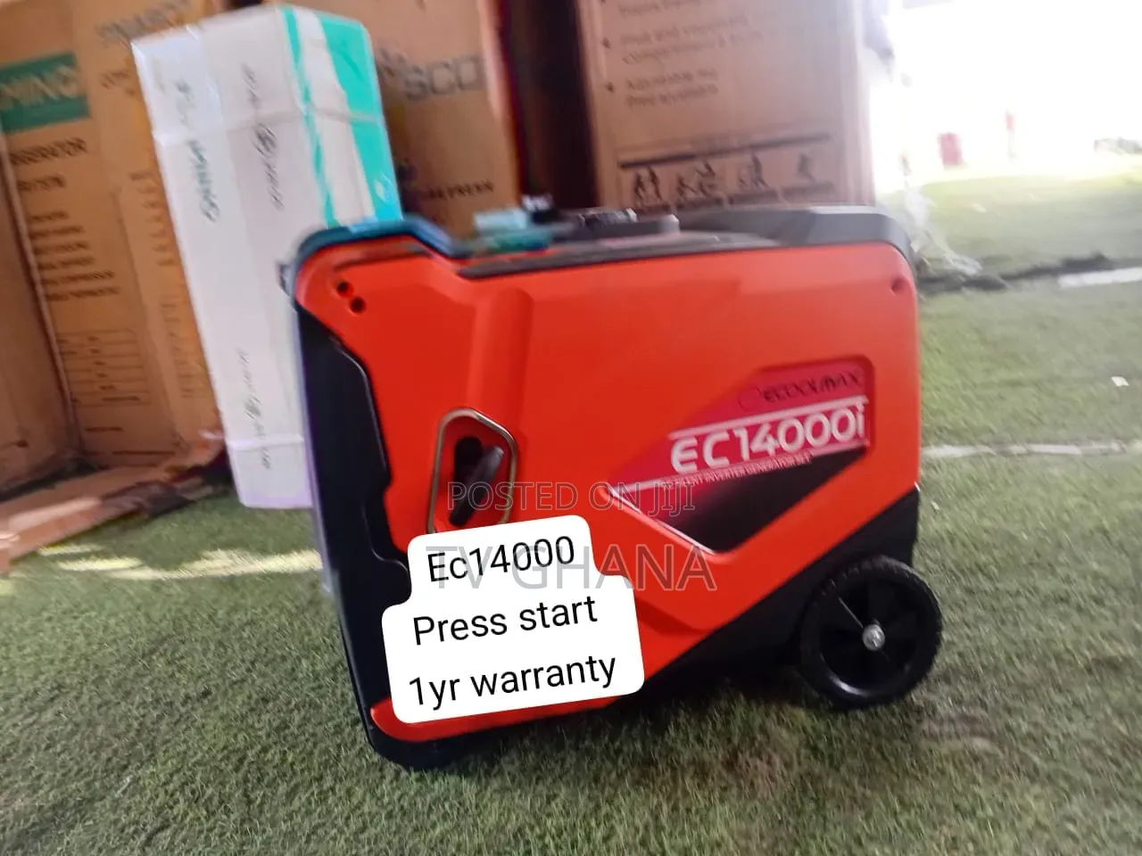 Top-Quality Ecoolmax 10KVA Inverter Generator Available in Ghana10kva