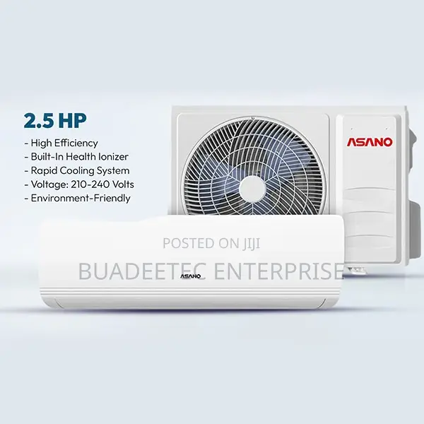 ASANO 2.5HP Split Air Conditioner (High Efficiency Series)