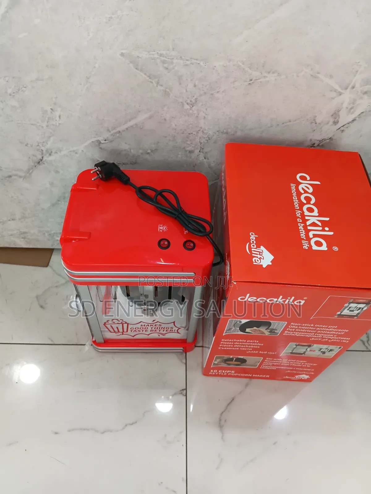 Small Machine,Big Enjoyment - Decakila Popcorn