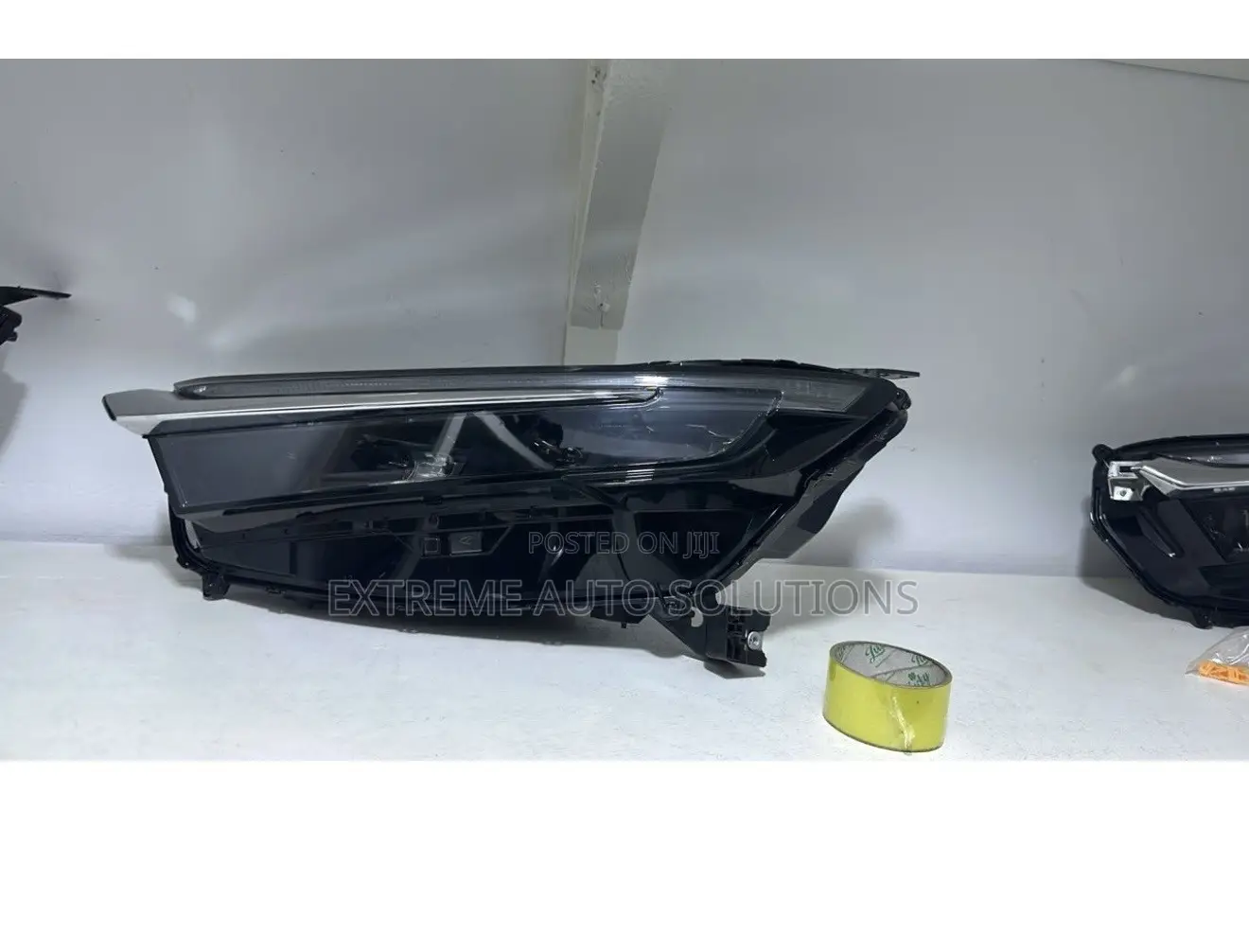 2023-2025 CRV Right Headlight Reflector Led W/ Chrome Trim Oem