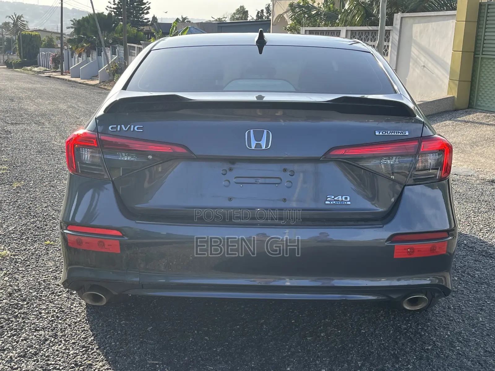 Honda Civic Touring 2022 Gray