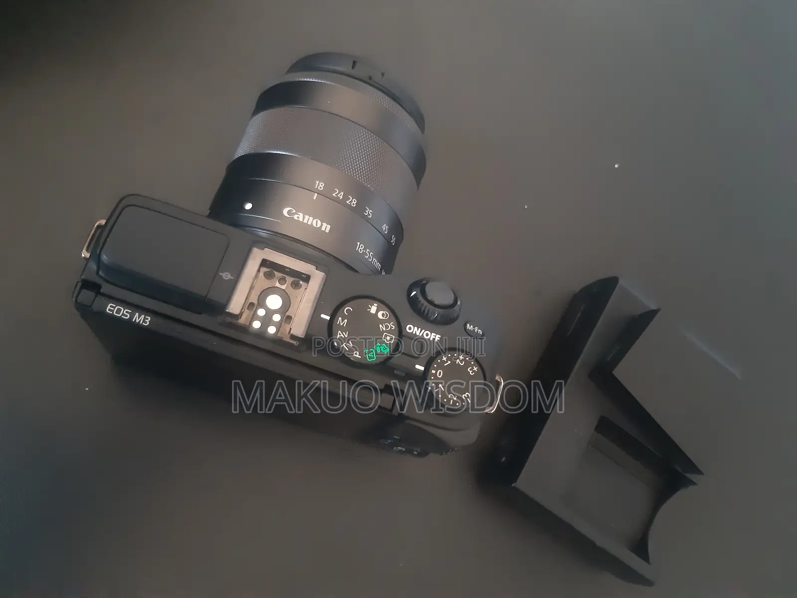 Canon M3 Entry Level Pro Mirrorless Camera for Sale, 95 Percent New