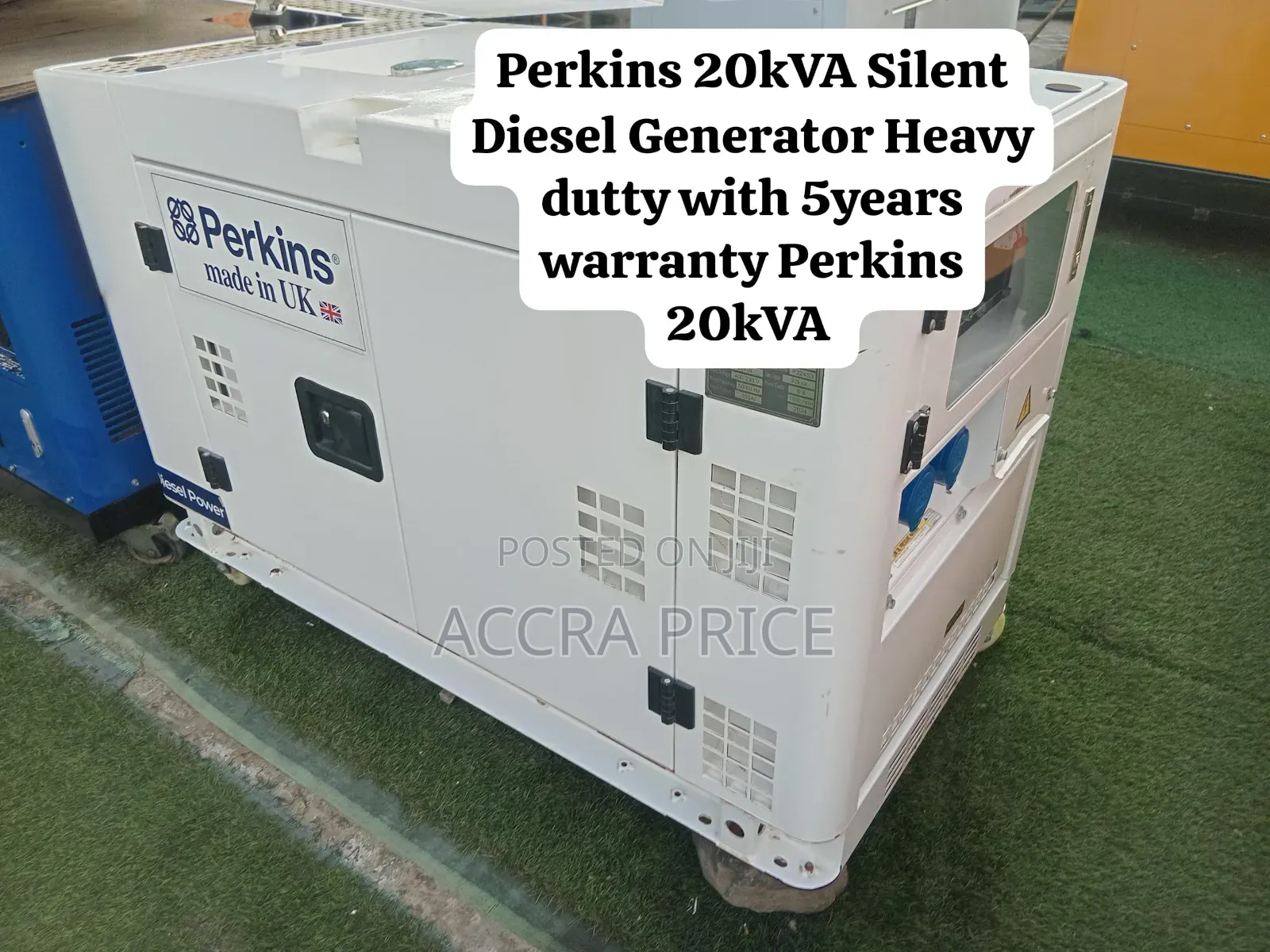 Perkins 20kVA Silent Diesel Generator – Heavy-Duty Performance