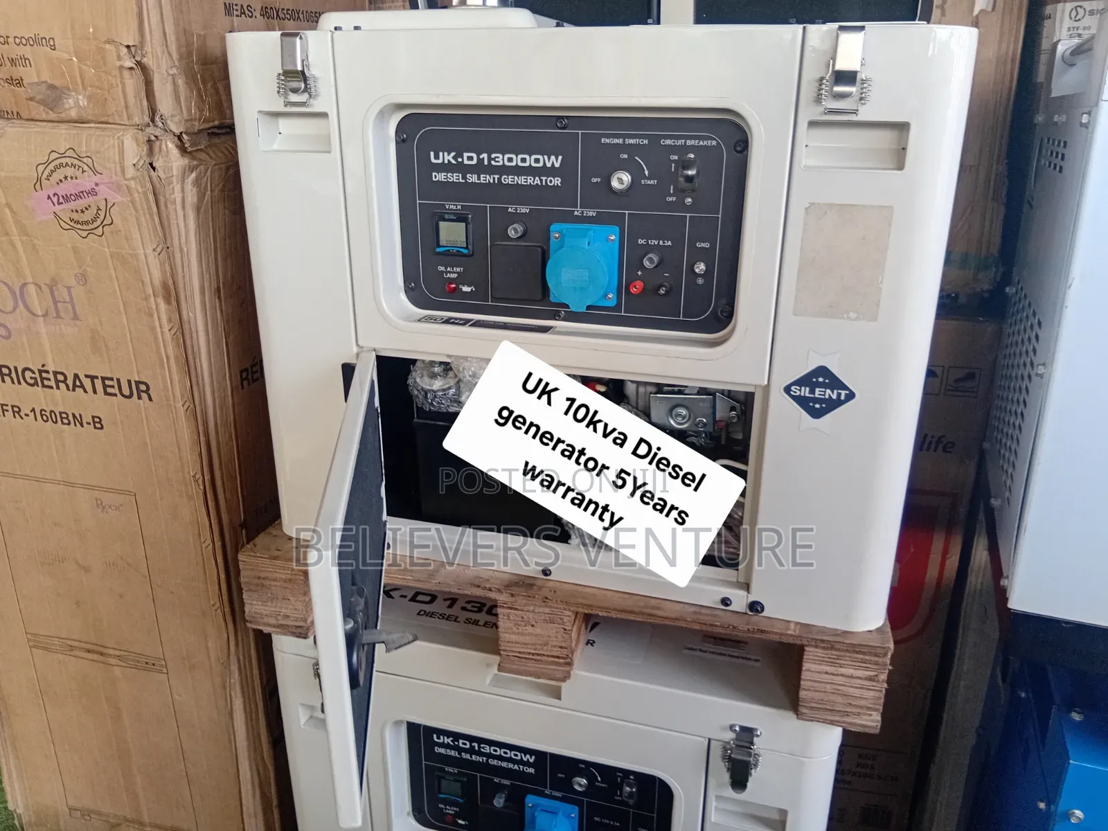 UK 10kVA Diesel Generator – Dependable Power Anytime