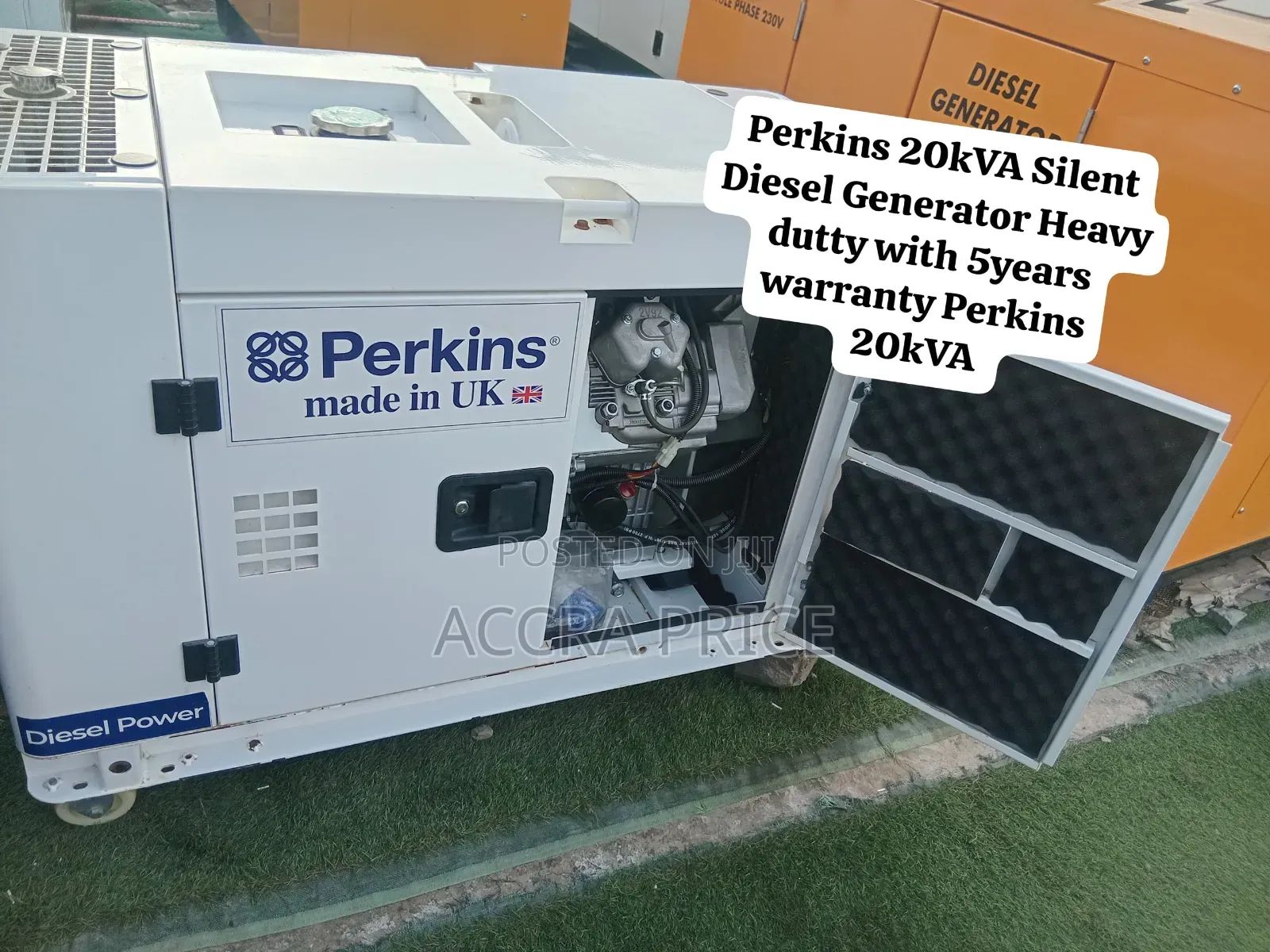 Buy Perkins 20kVA Silent Diesel Generator With 5 Years Warranty