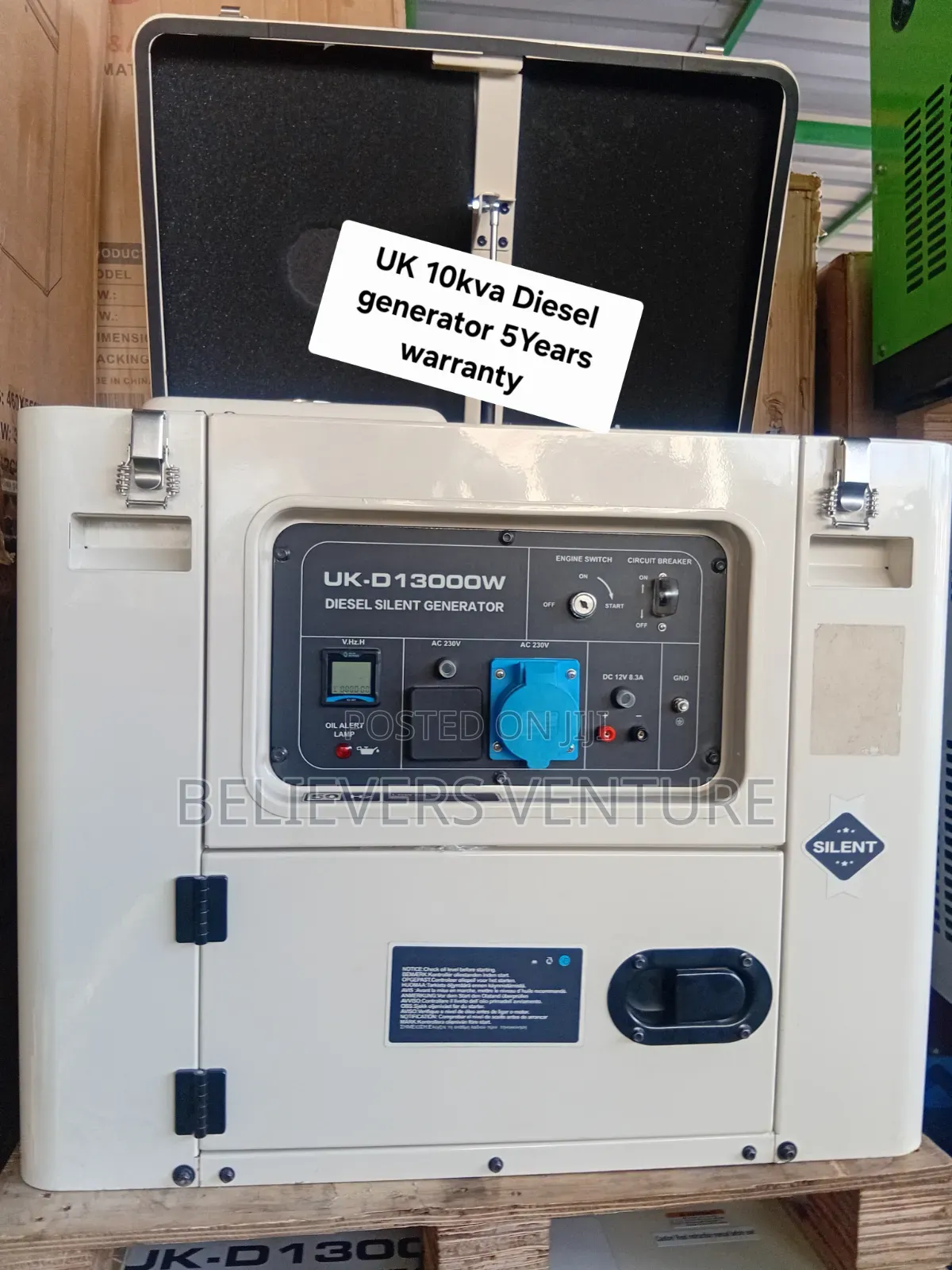 UK 10kVA Generator – Diesel Power You Can Depend On