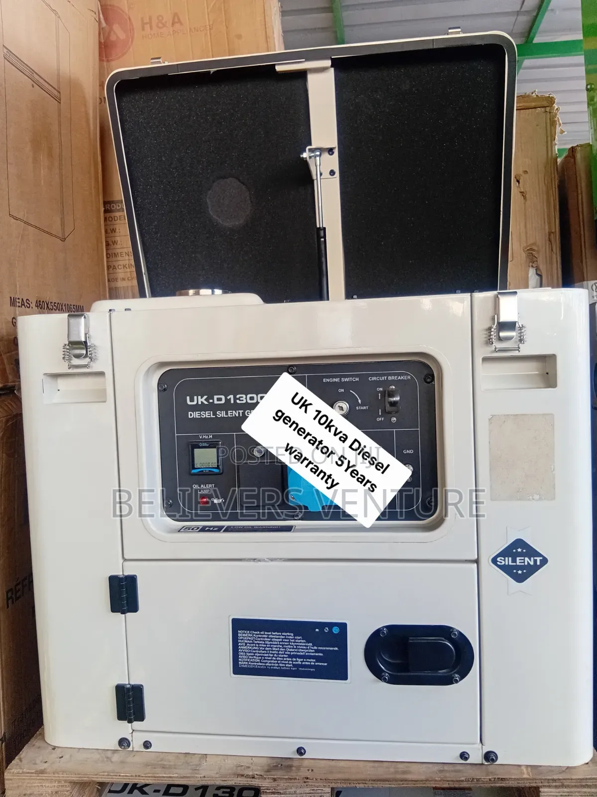 UK 10kVA Generator – Diesel Power You Can Depend On