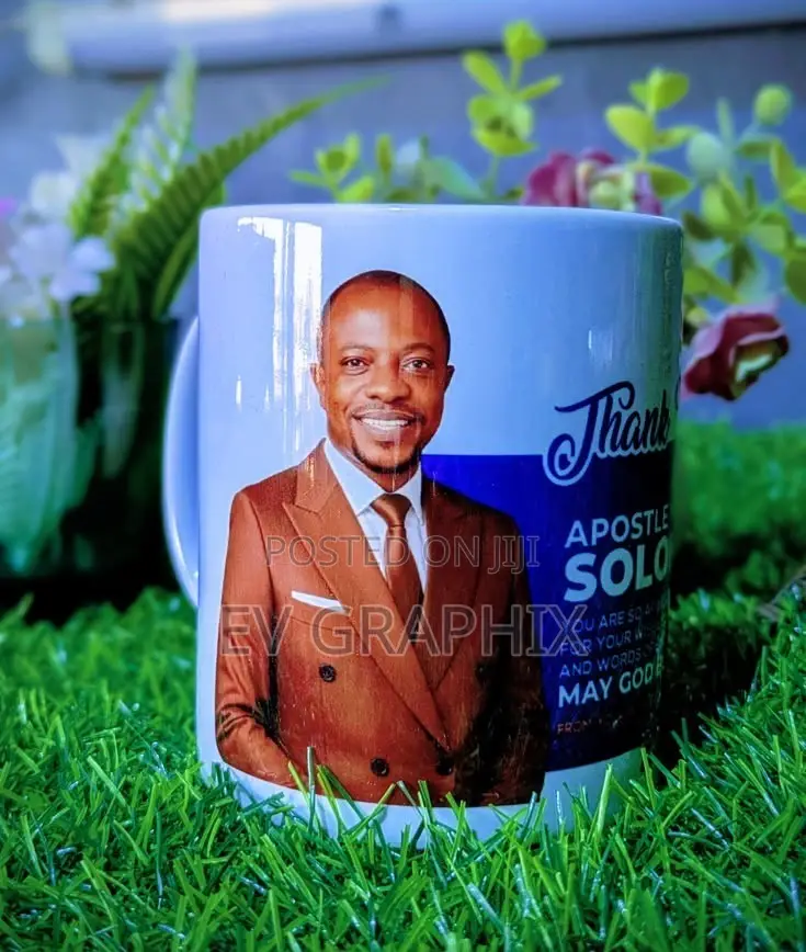 Branded White Mug