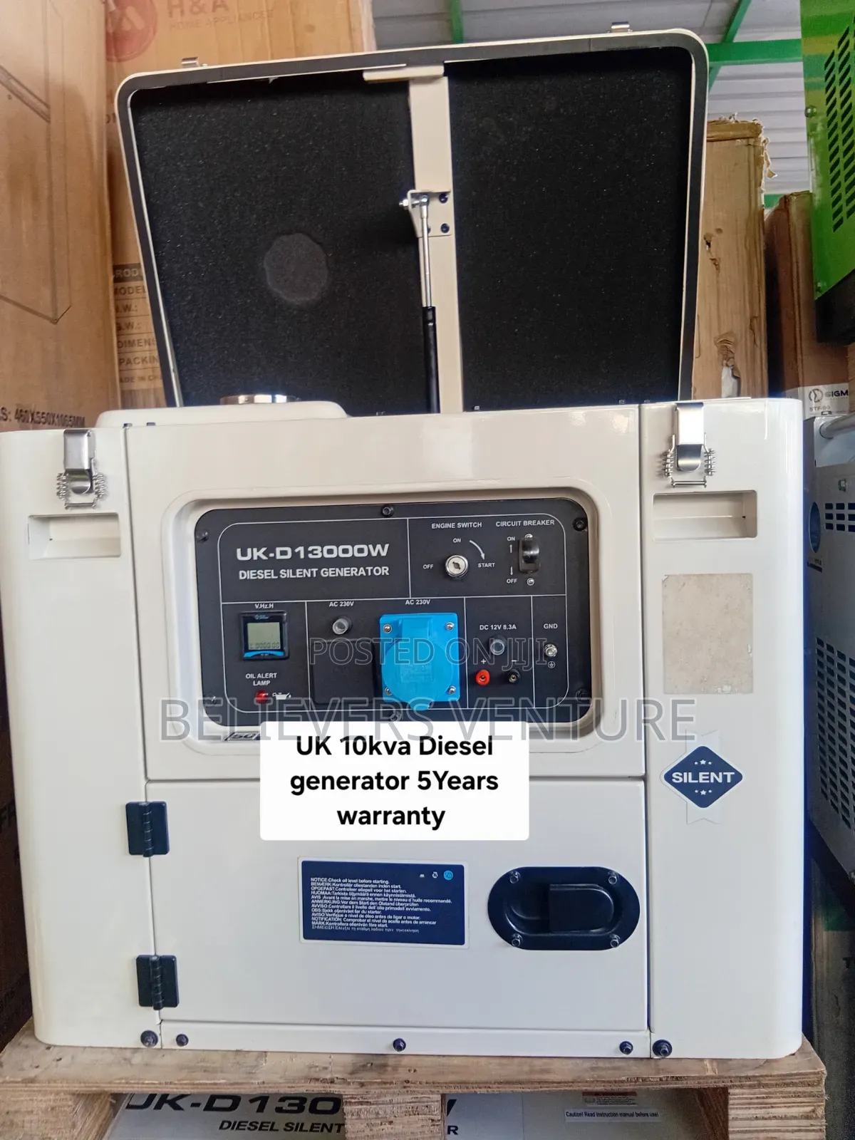 UK 10kVA Diesel Generator – Quality Power for Every Day